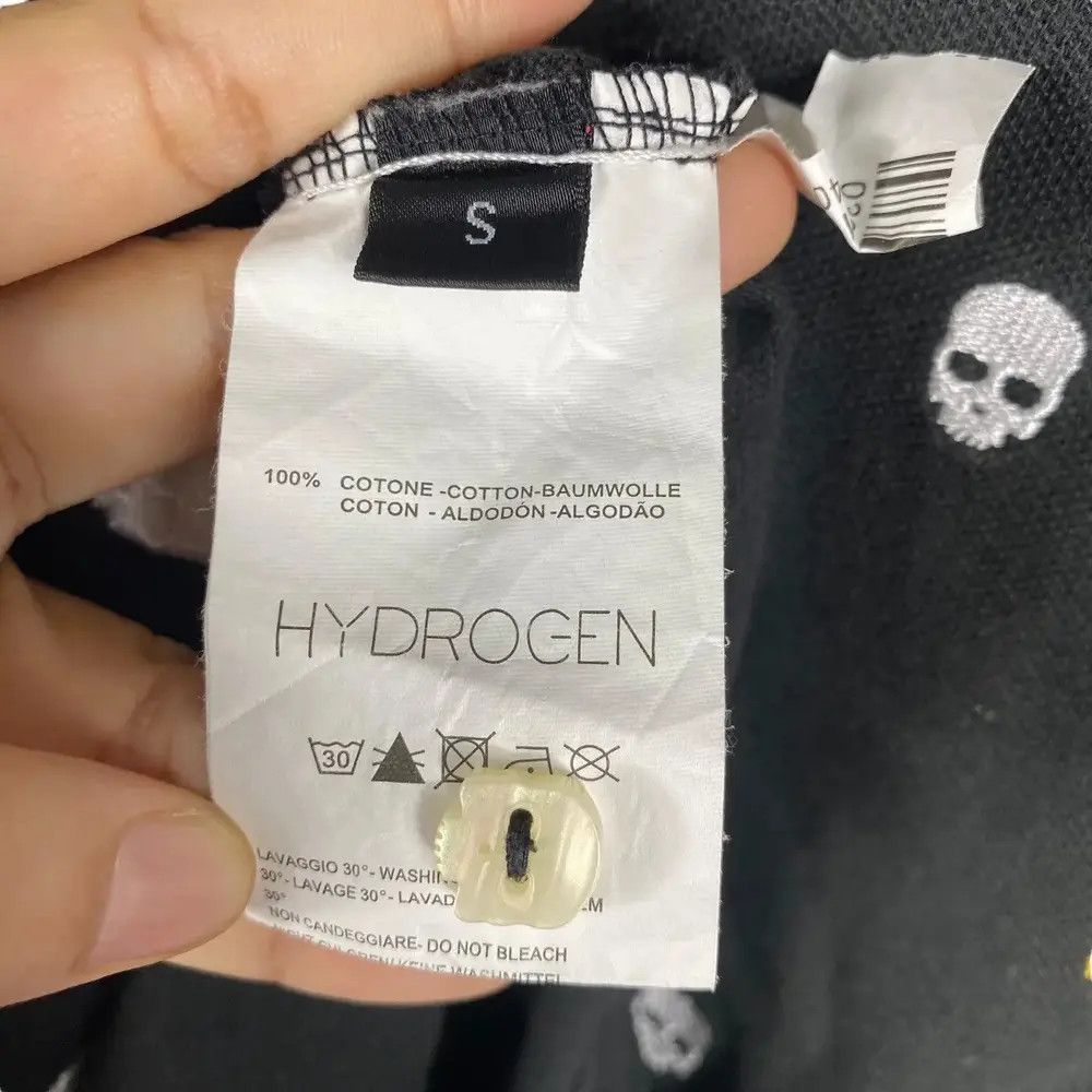If Six Was Nine HYDROGEN Small Skulls Embroidery Full Print Polo Shirt Size US S / EU 44-46 / 1 - 6 Thumbnail