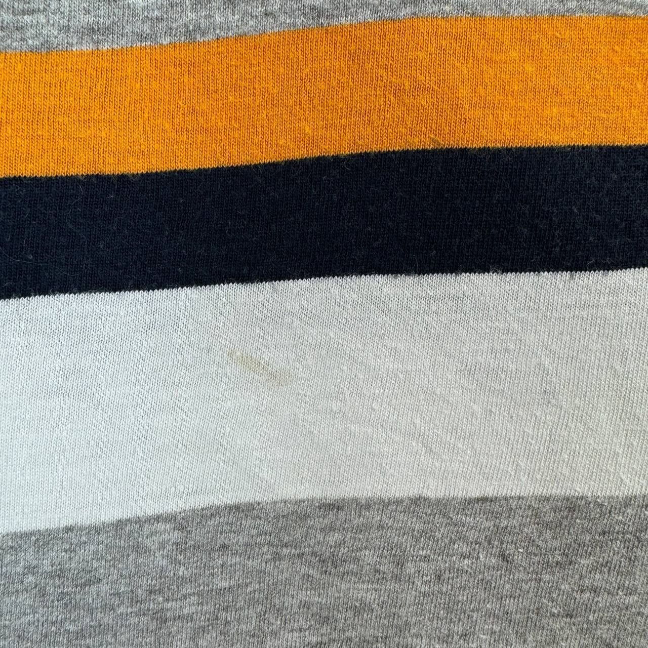 Barbour Barbour Striped T-Shirt Grey Yellow Short Sleeve Mens Size M Size US M / EU 48-50 / 2 - 5 Thumbnail