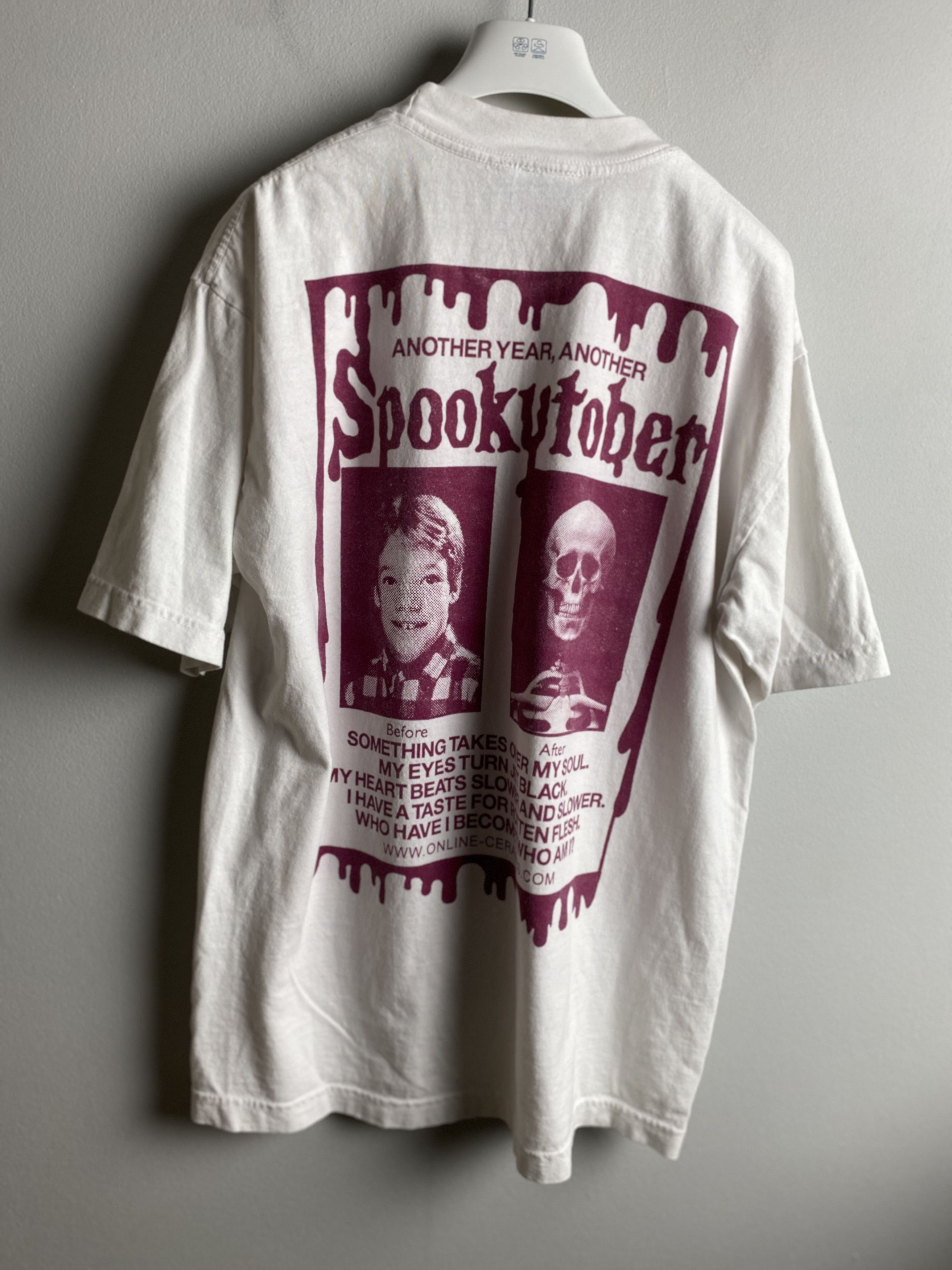 Online Ceramics Online Ceramics Spookytober Goosebumps trip t-shirt tee Size US M / EU 48-50 / 2 - 2 Thumbnail