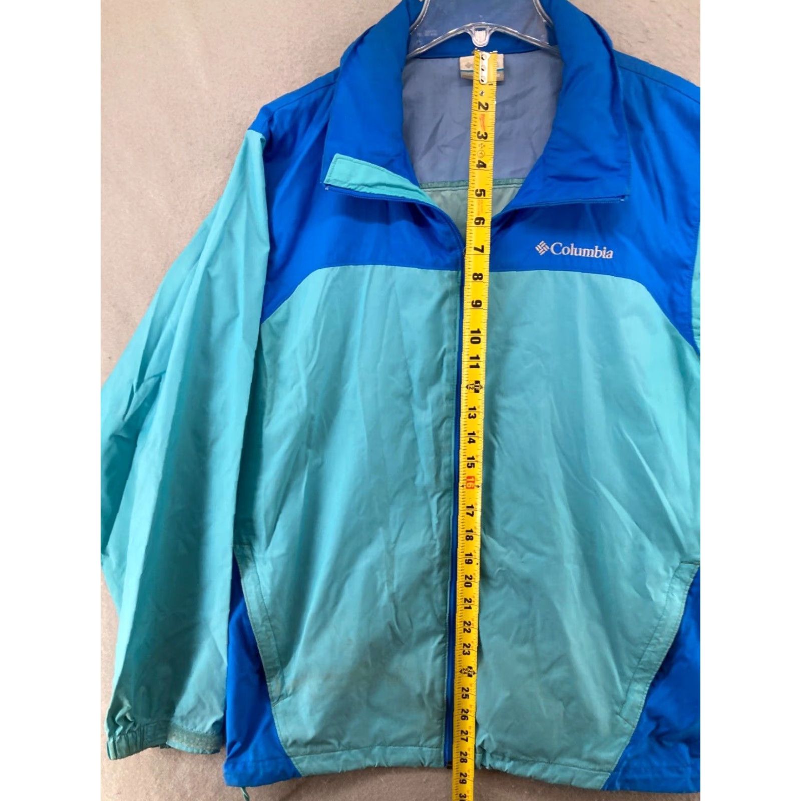 Rains Columbia Rain Jacket Womens M Blue Outdoor Rain Coat Jacket Womens M Colu mbia? Size M / US 6-8 / IT 42-44 - 3 Thumbnail