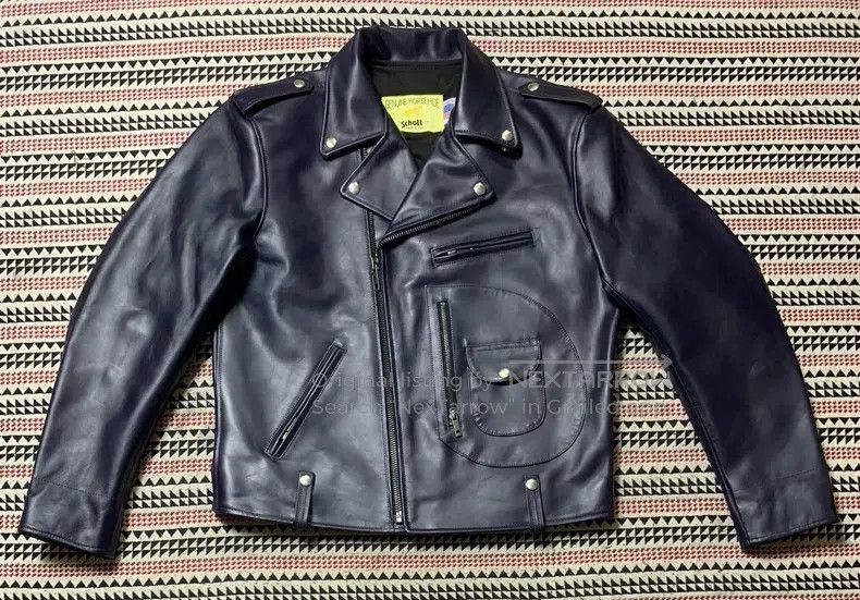 Schott Schott Horseskin Size US XL / EU 56 / 4 - 1 Thumbnail