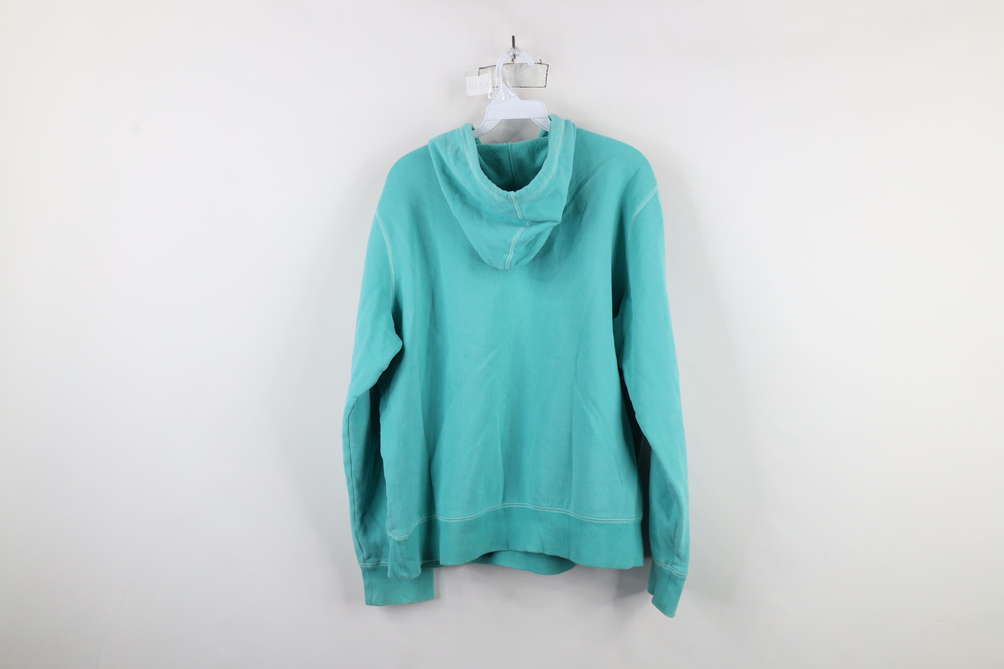 Life is Good × Vintage Life Is Good Distressed Spell Out Hoodie Sweatshirt Blue Size XL / US 12-14 / IT 48-50 - 13 Thumbnail