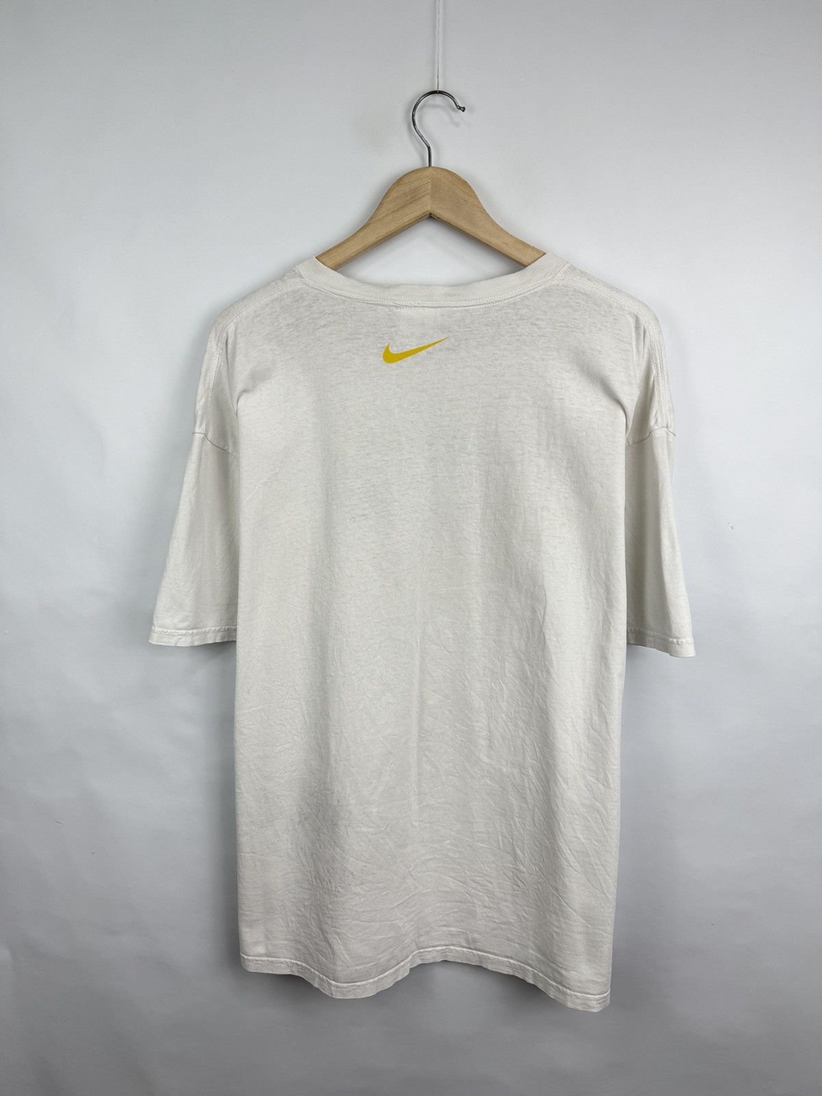 Nike × Vintage 🇺🇸 Vintage 90s Nike Made in USA Y2K T-Shirt Rare Retro Hype Size US XL / EU 56 / 4 - 7 Thumbnail