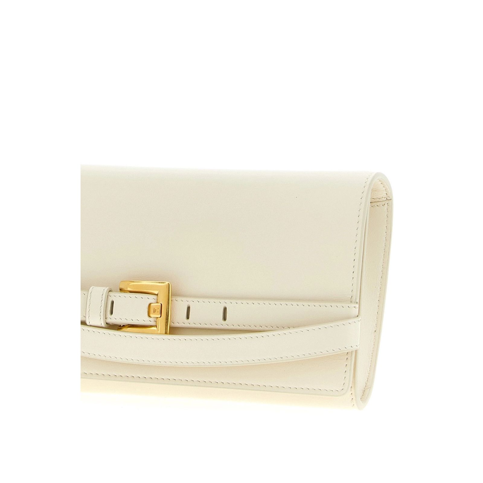 Balmain Balmain Shuffle White Leather Chain Wallet Bag New & Authent Size ONE SIZE - 3 Thumbnail