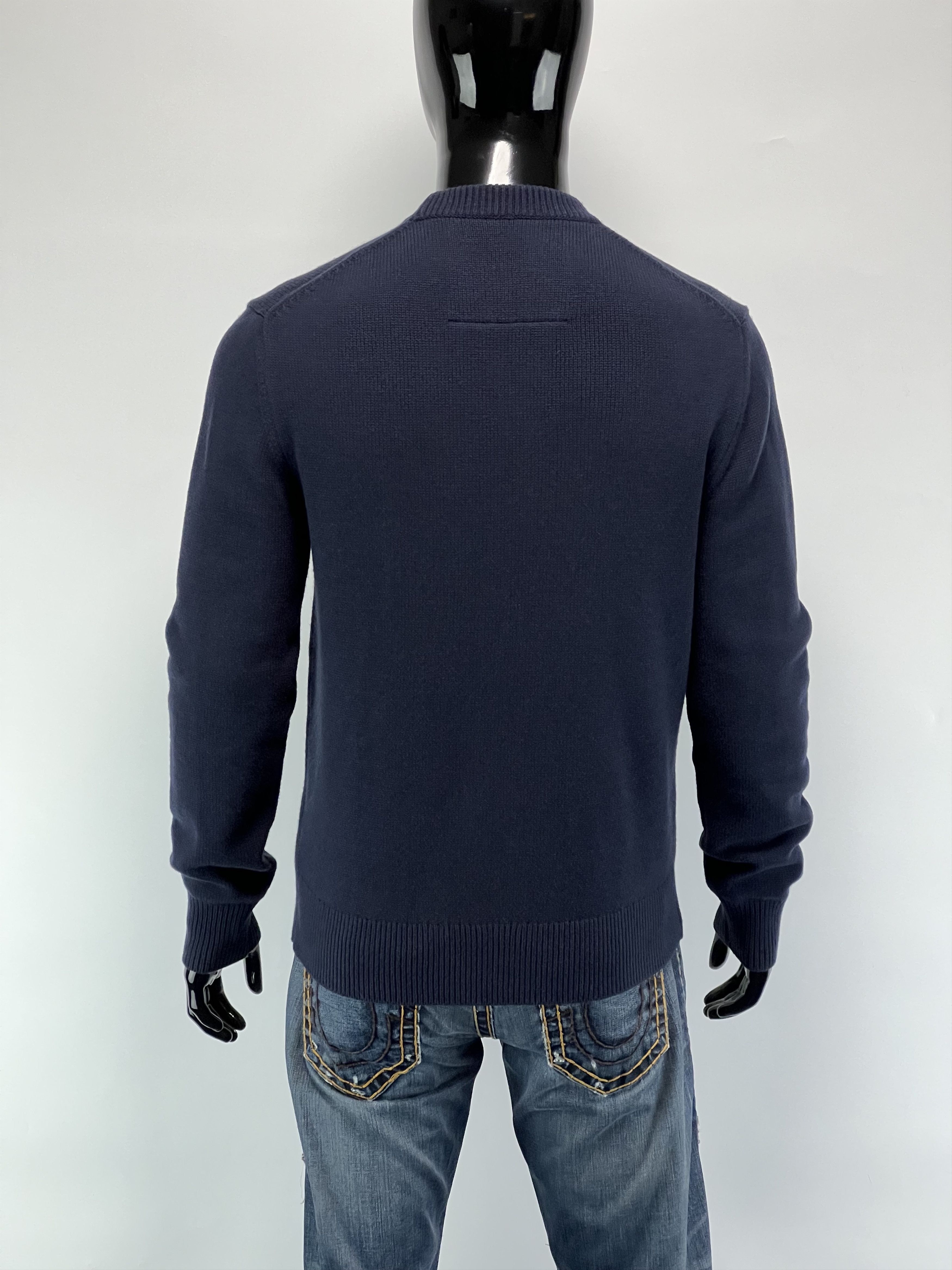 Givenchy Givenchy Wool Cashmere Crew Neck Knit Sweater Big Logo Size US S / EU 44-46 / 1 - 7 Thumbnail