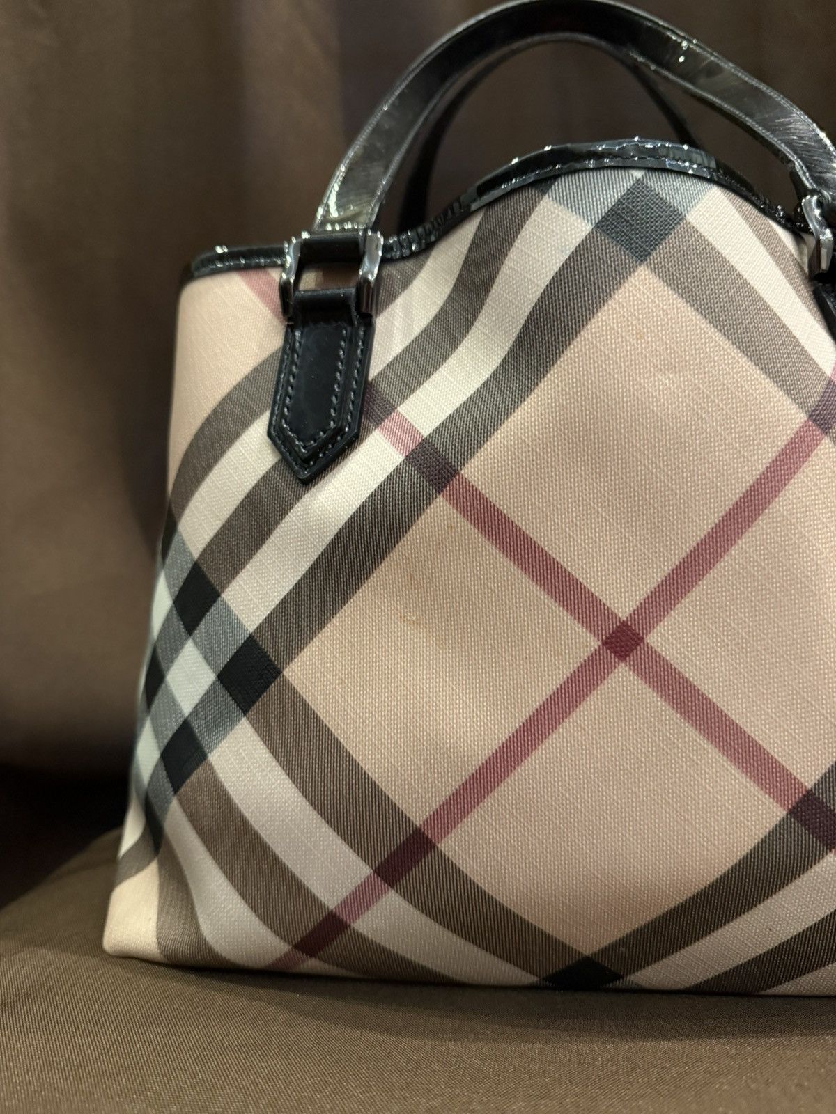 Burberry Burberry Nova Check Women’s Shoulder Tote Bag Shopper Dior Size ONE SIZE - 7 Thumbnail