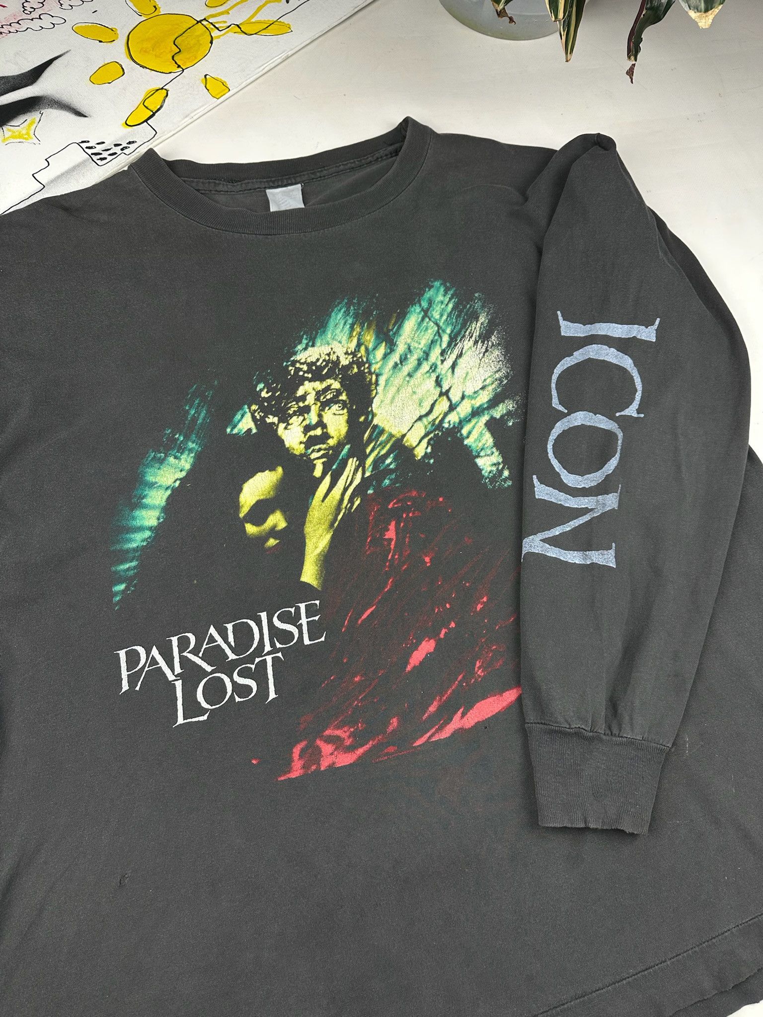 Band Tees Vintage Paradise Lost Long Sleeve Shirt distressed Size US XL / EU 56 / 4 - 10 Thumbnail