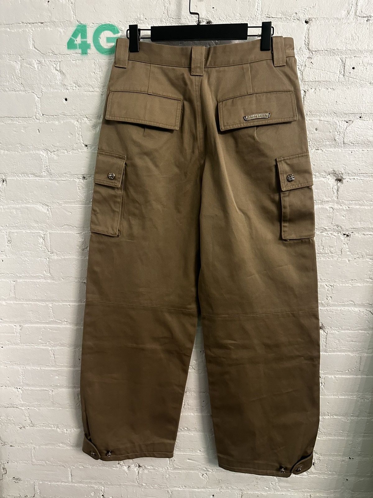 Chrome Hearts CHROME HEARTS SAMPLE BAGGY SKATER CARGOS SZ 31 32 Size US 31 - 16 Thumbnail