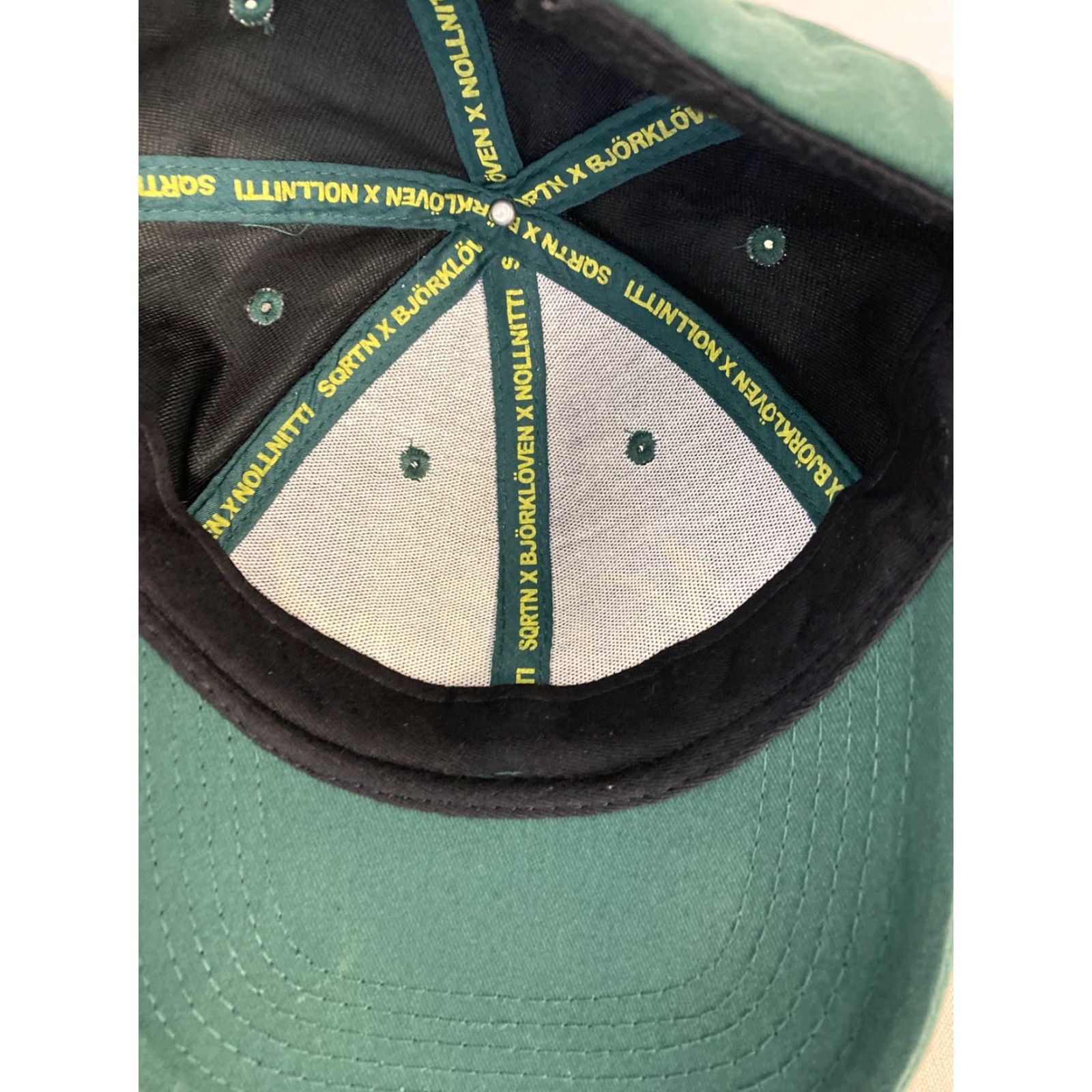 Vintage Norrland Men Adjustable Cotton Baseball Hat Washed Ball Cap Polo Style / 170 Hat Casual Men Green 100% Cotton Canvas Adjustable Brass Buckle Size US M / EU 48-50 / 2 - 4 Thumbnail