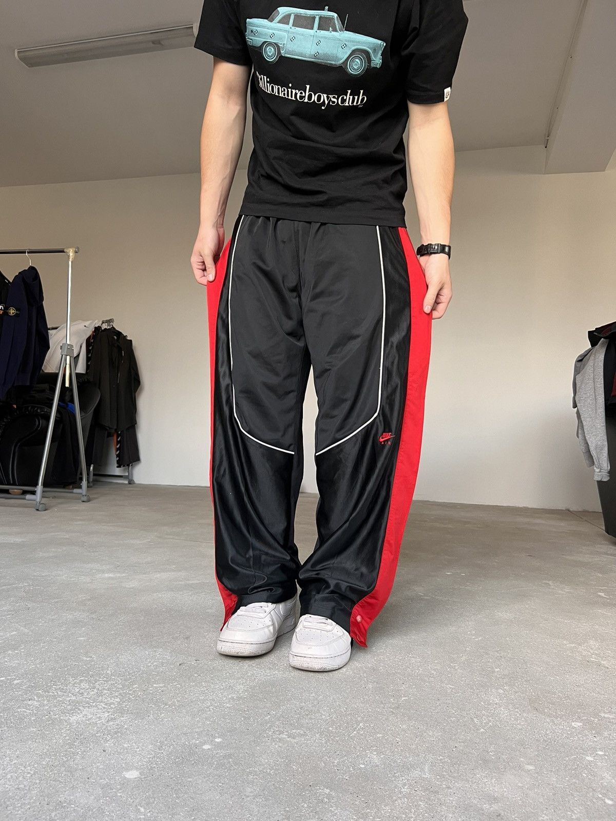 Nike Rare Vintage Nike Pants Black Size US 32 / EU 48 - 11 Thumbnail