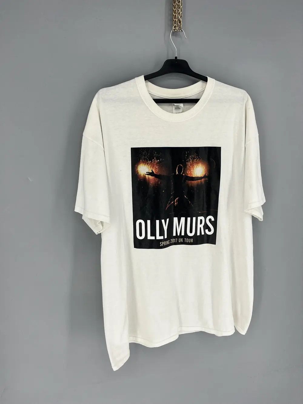 Band Tees Olly Murs Band Tee Tshirts Vintage Size XXL World Tour 2017 Size US XXL / EU 58 / 5 - 2 Thumbnail