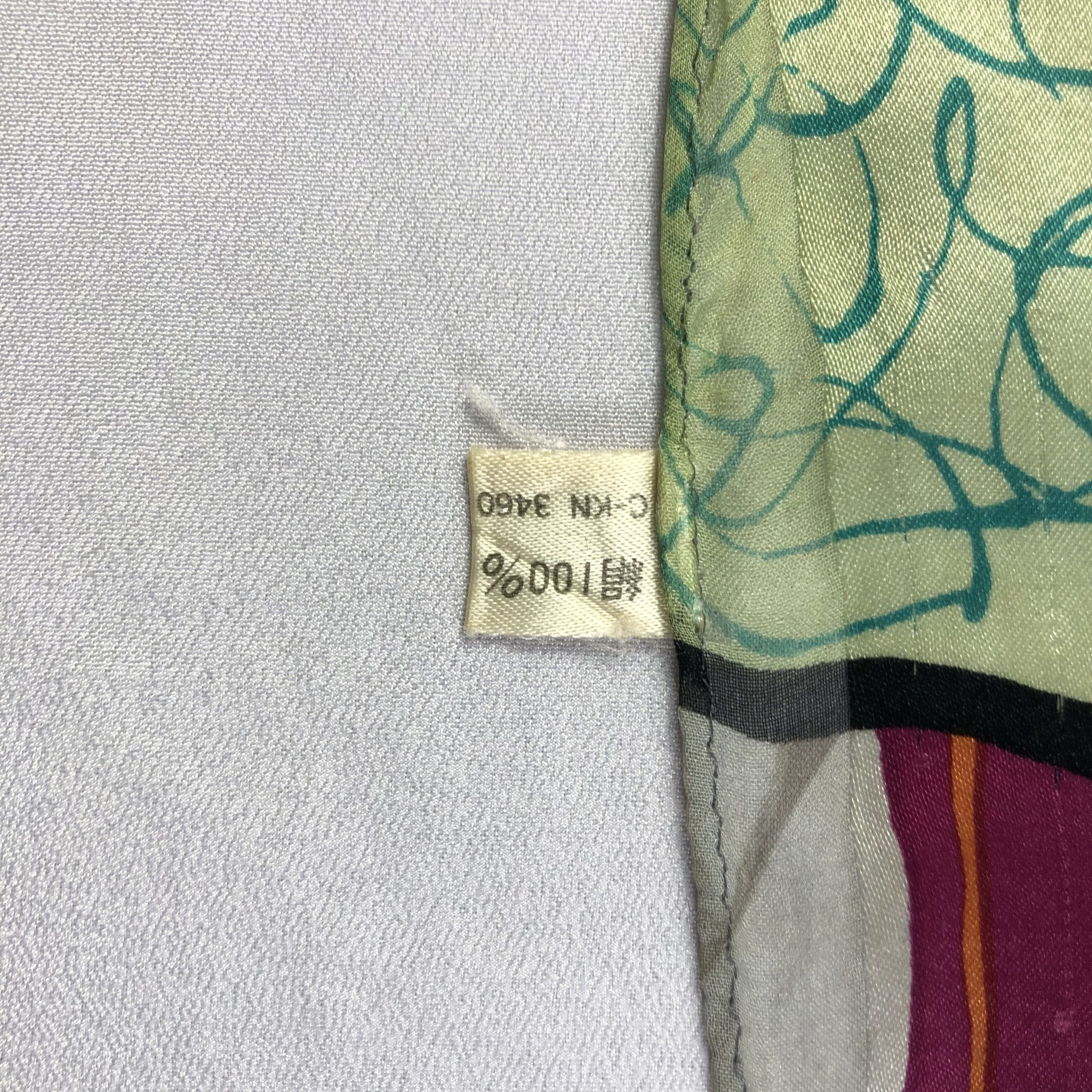Vintage Vintage Silk Scarf Size ONE SIZE - 5 Thumbnail