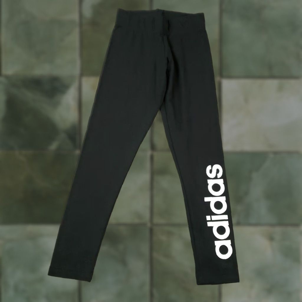 Adidas Womens Adidas Leggings Black Extra Small XS Running Casual Yoga Size 26" / US 2 / IT 38 - 1 Thumbnail