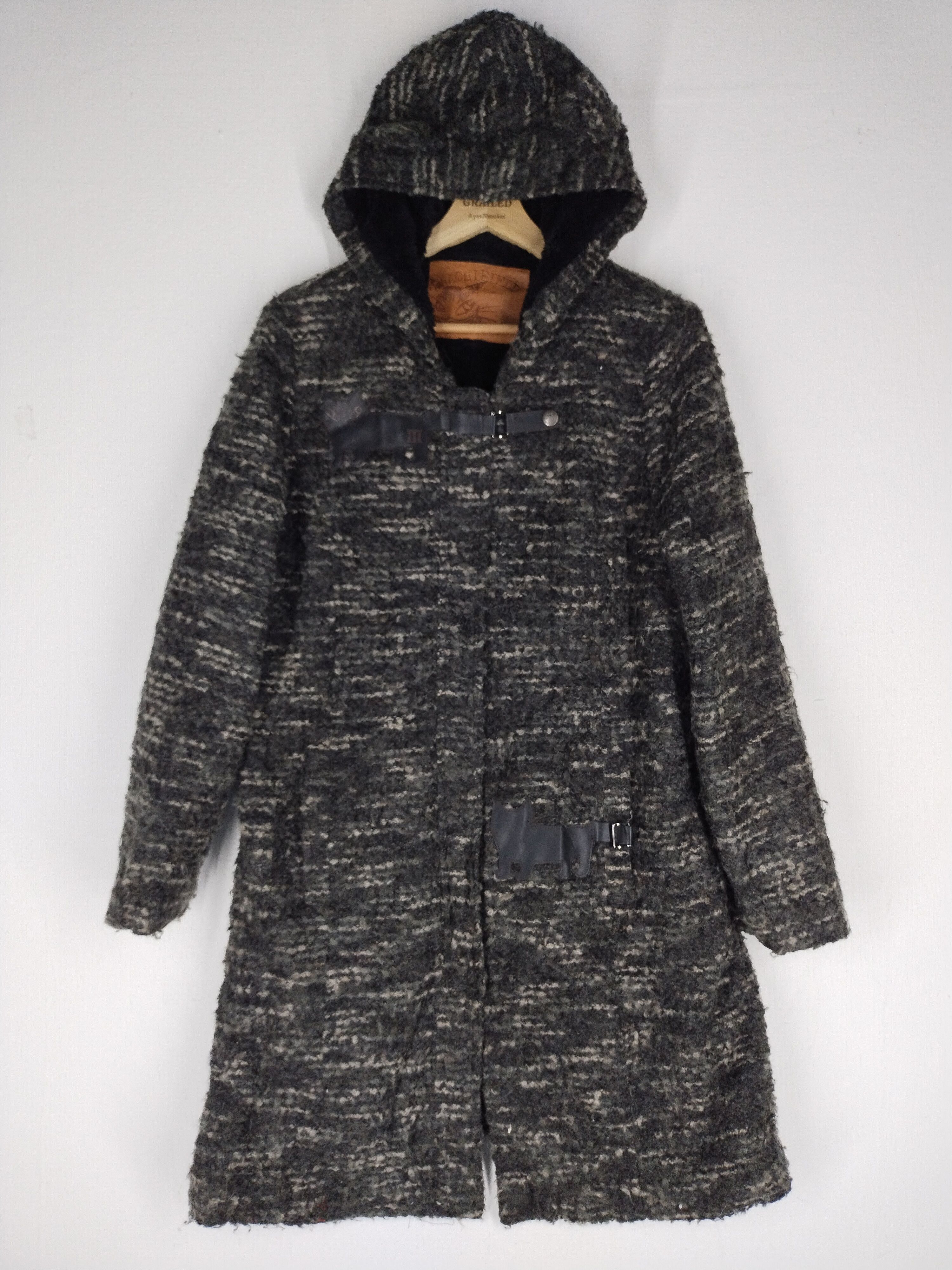 Japanese Brand × Ne-Net Vtg Wachifield Wool Coat Jacket Size M / US 6-8 / IT 42-44 - 1 Thumbnail