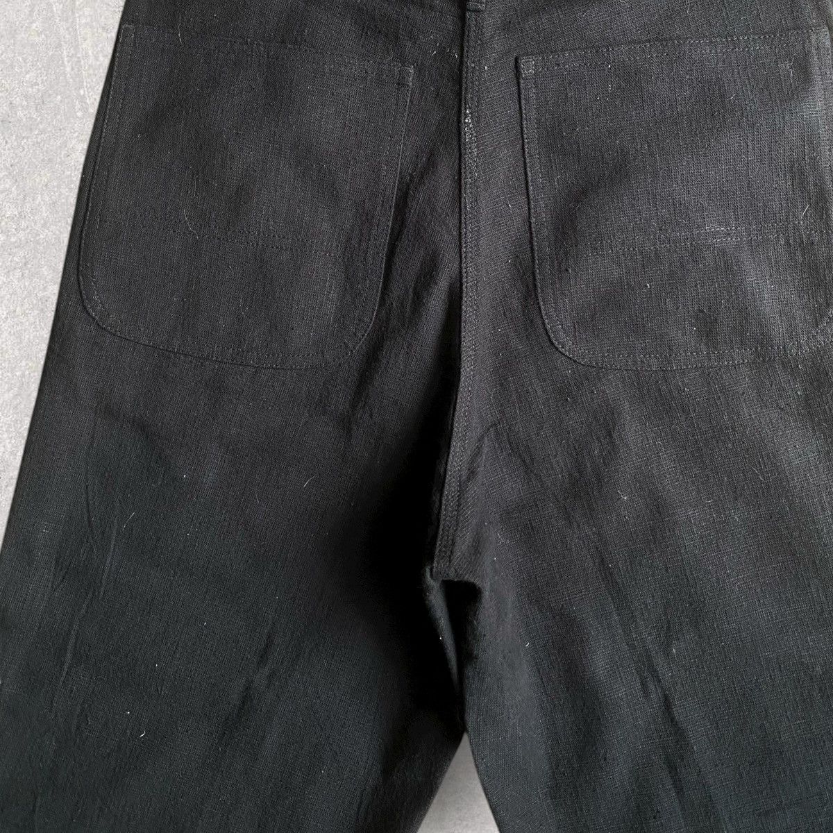 Comme des Garcons Homme Plus Vintage 1997 Woven Cotton Wide Leg Pants Size US 32 / EU 48 - 5 Thumbnail
