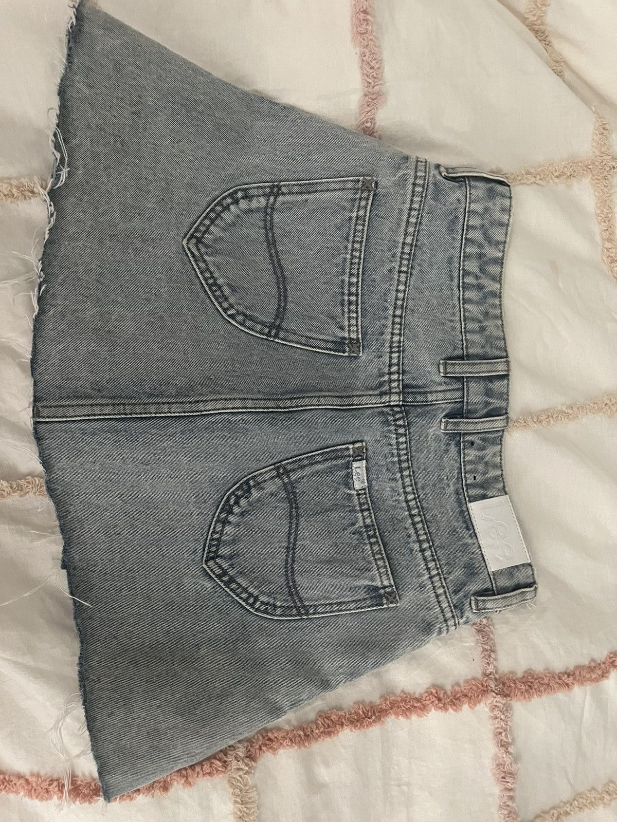 Lee LEE MINI SKIRT Size 30" / US 8 / IT 44 - 2 Thumbnail