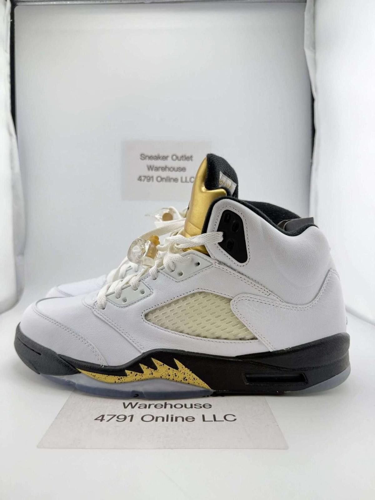 Jordan Brand Jordan 5 Olympic Gold US 10 New with Box Size US 10 / EU 43 - 1 Thumbnail