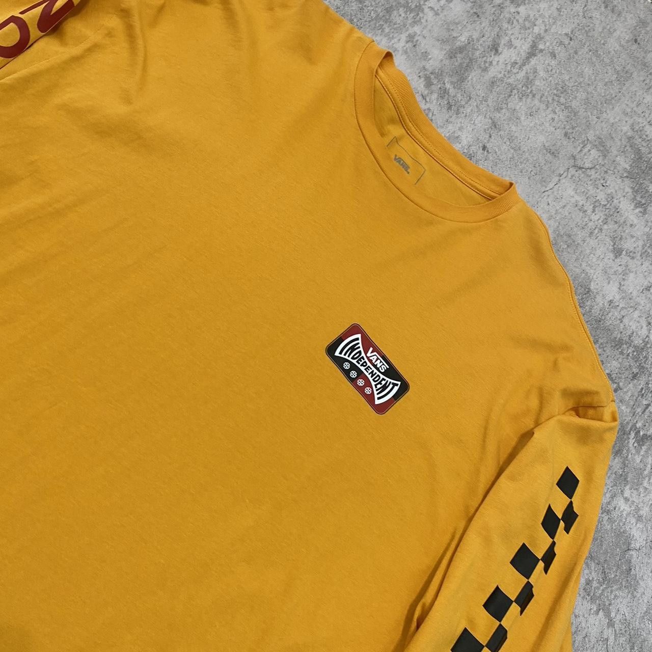 Vans Yellow Vans Idependent long sleeve shirt #skater Size US L / EU 52-54 / 3 - 3 Thumbnail