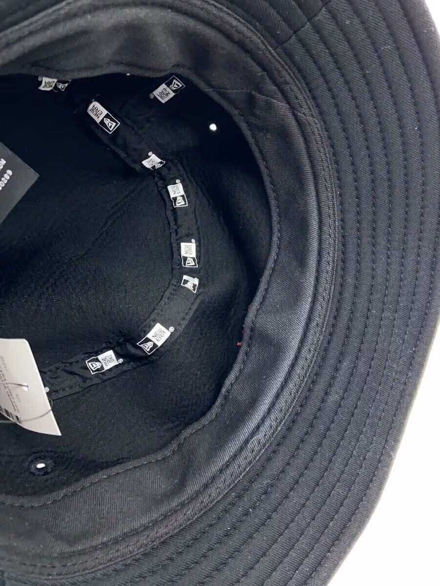 New Era × Yohji Yamamoto Pour Homme Embroidered Logo Bucket Hat Size ONE SIZE - 7 Thumbnail