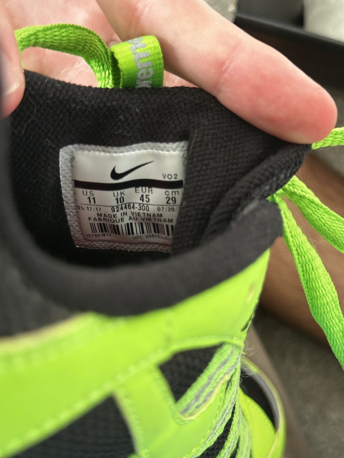 Nike × Supreme Supreme x Nike Air Humara 17 Green Size US 11 / EU 44 - 7 Thumbnail