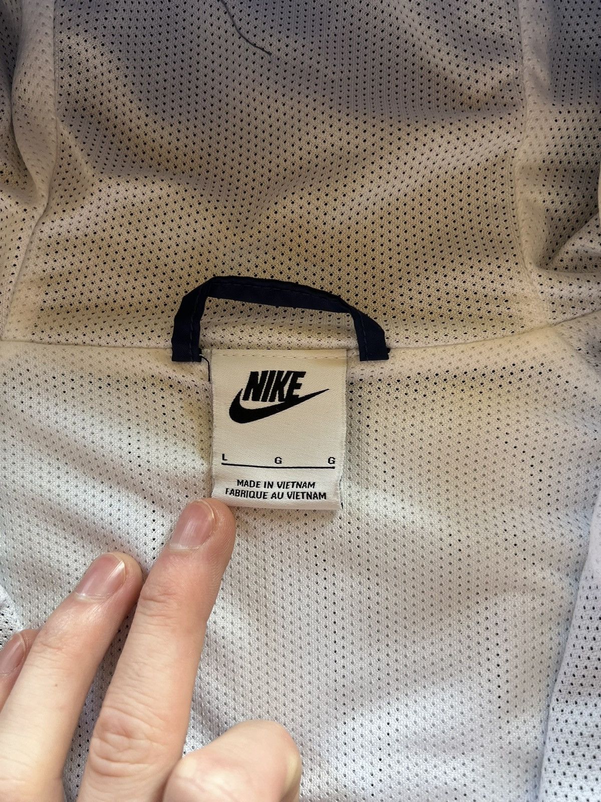 Nike Nike Windbreaker Blue/white Size US L / EU 52-54 / 3 - 3 Thumbnail