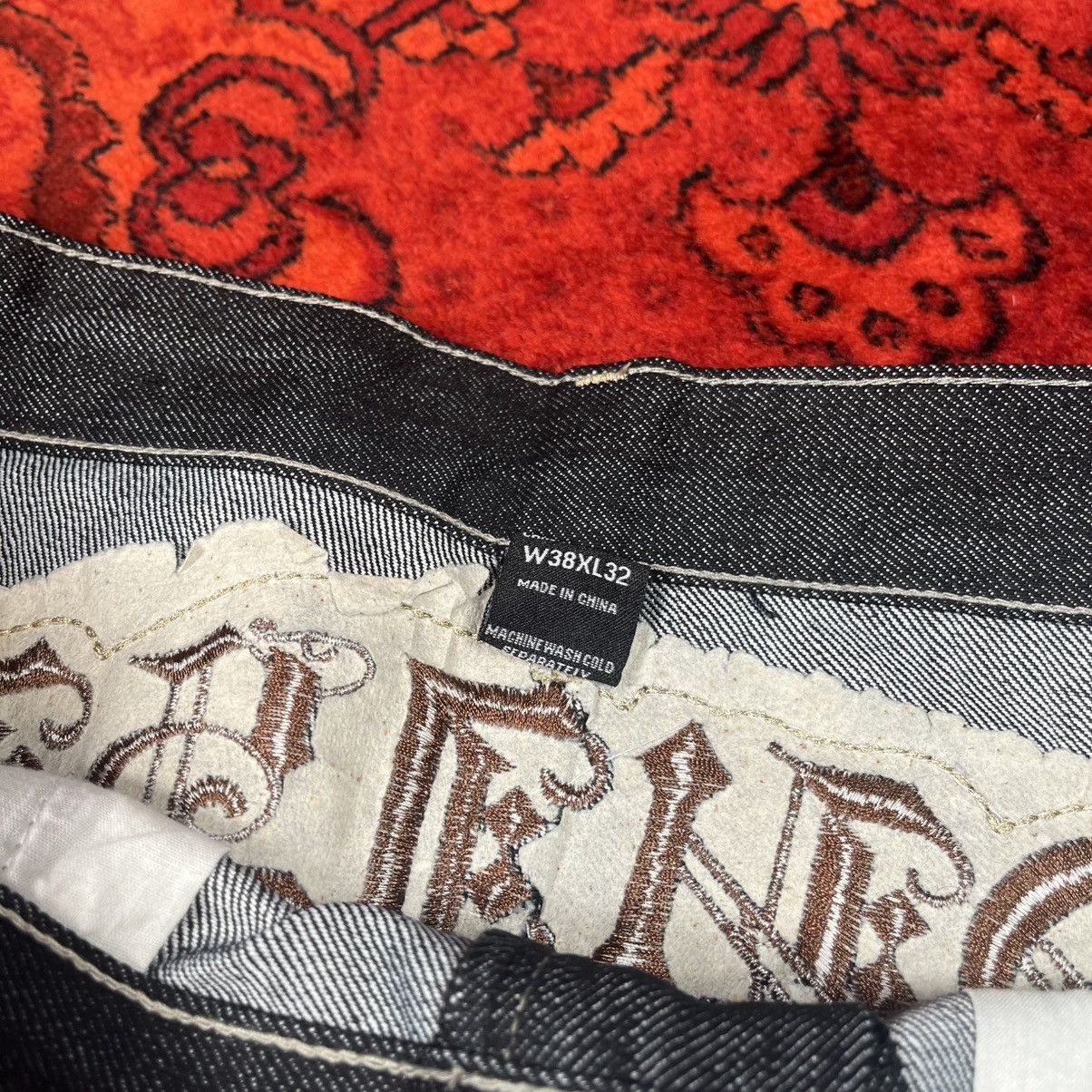 Imperious Vintage Streetwear Rap Y2K Sk8 Wide Imperious jeans Size US 38 / EU 54 - 9 Thumbnail