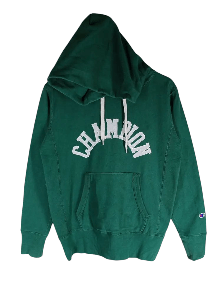 Champion VINTAGE CHAMPION Reverse Weave Embroidery Hoodie Size US S / EU 44-46 / 1 - 1 Thumbnail