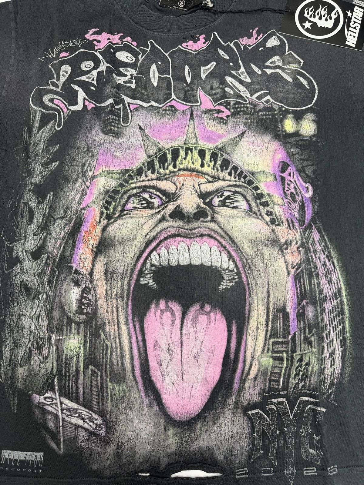 HELLSTAR Hellstar Liberty T-shirt Size US L / EU 52-54 / 3 - 2 Thumbnail