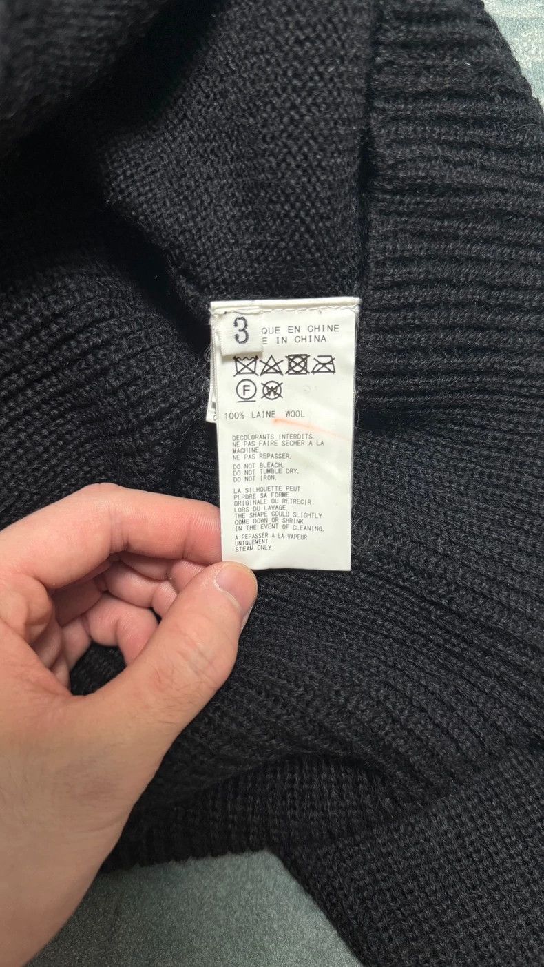 Yohji Yamamoto Yohji Yamamoto Knit turtleneck sweater 2501-Nextarrow Size US L / EU 52-54 / 3 - 4 Thumbnail