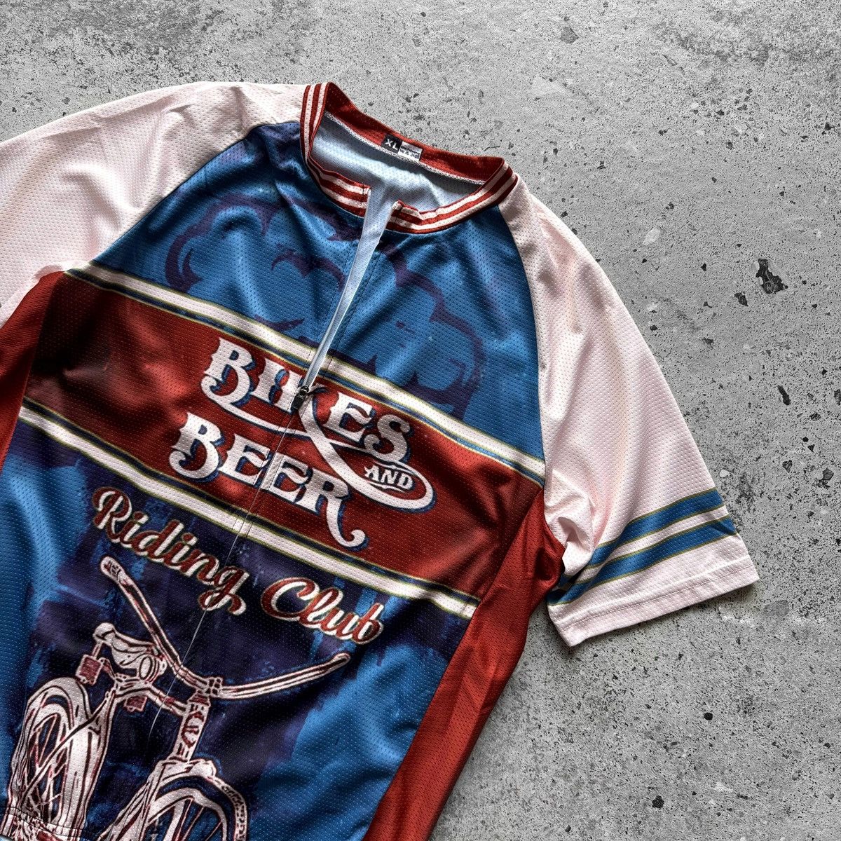 Other Bikes & Beer Riding Club Cycling Jersey Full Zip Bike Shirt Size US XL / EU 56 / 4 - 3 Thumbnail