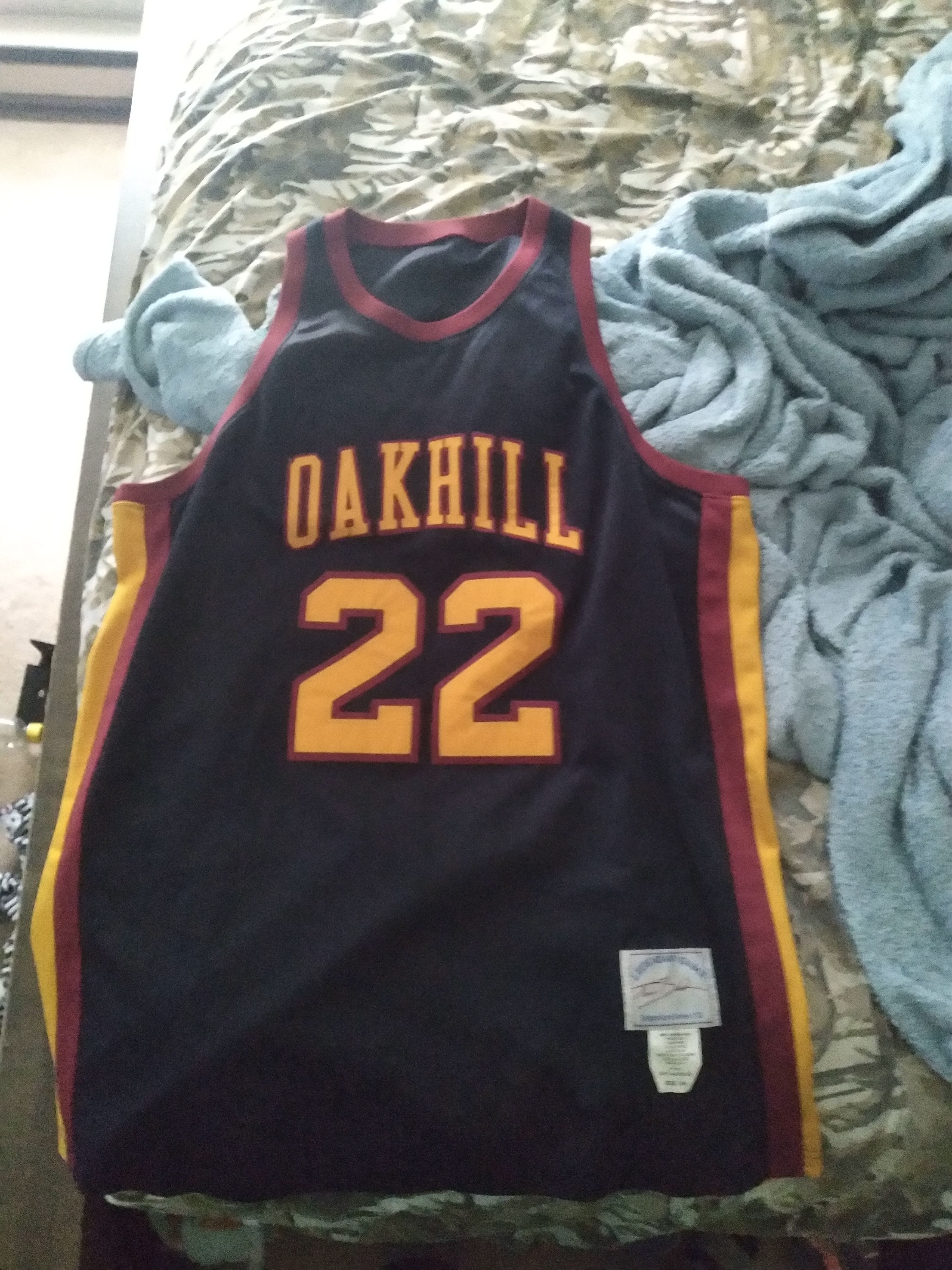 Vintage Carmelo Anthony Oakhill H.S Jersey Size US XL / EU 56 / 4 - 2 Thumbnail