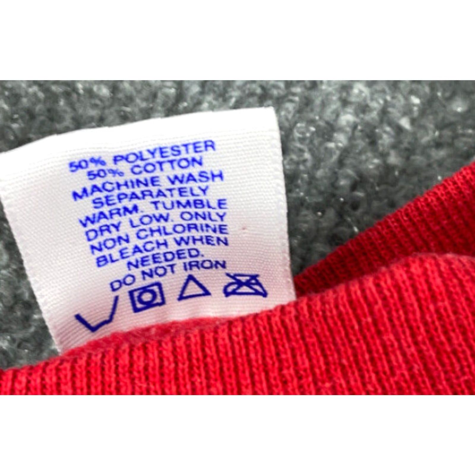 Vintage VINTAGE 90s Grandma Definition Print Pullover Sweatshirt Men XL Red Ultra Sweats Lightweight Cotton Blend Cotton Printed Graphic Front Size US XL / EU 56 / 4 - 6 Thumbnail