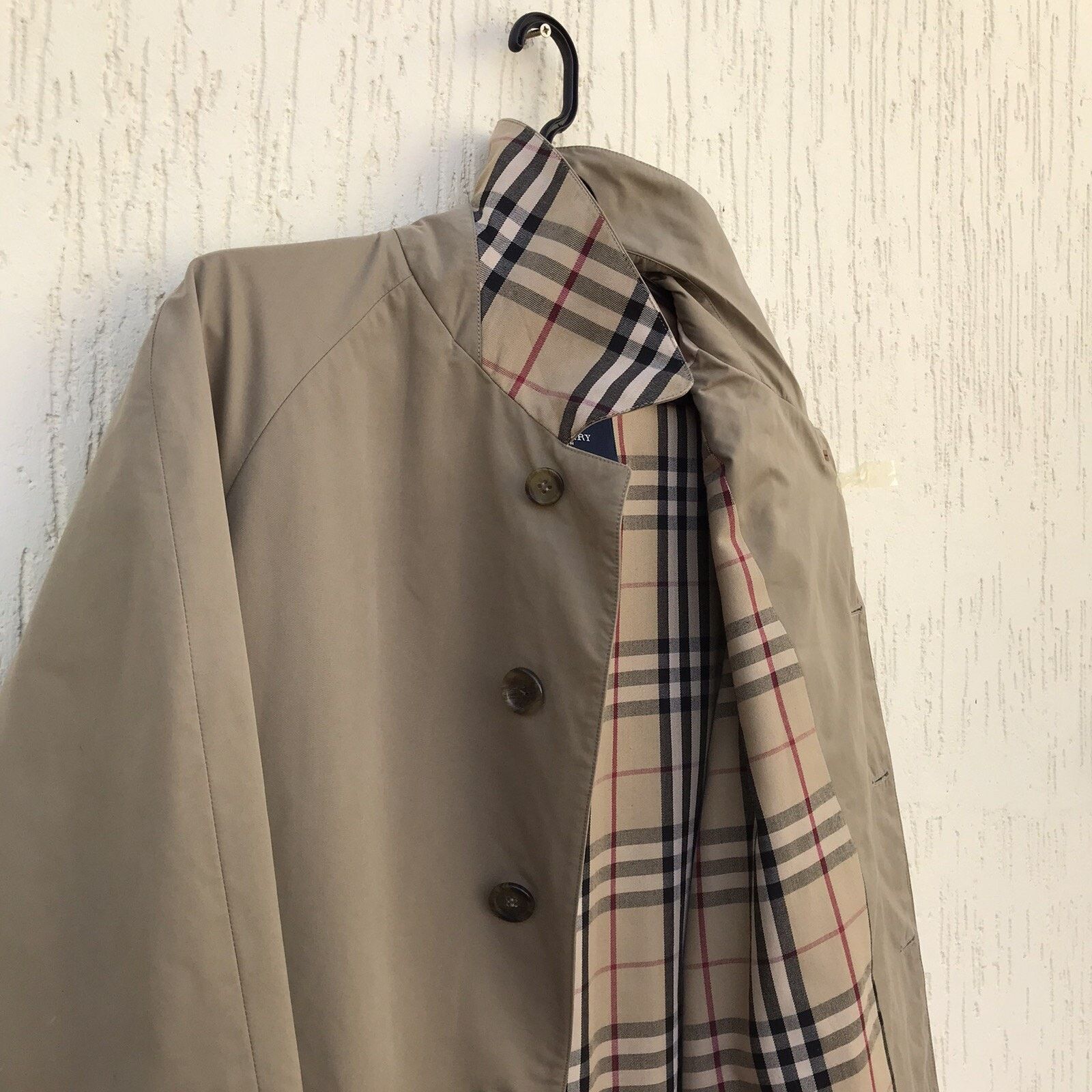 Burberry Burberry london Trench Coat jacket Nova Check overcoat KHAKI Size US L / EU 52-54 / 3 - 2 Thumbnail