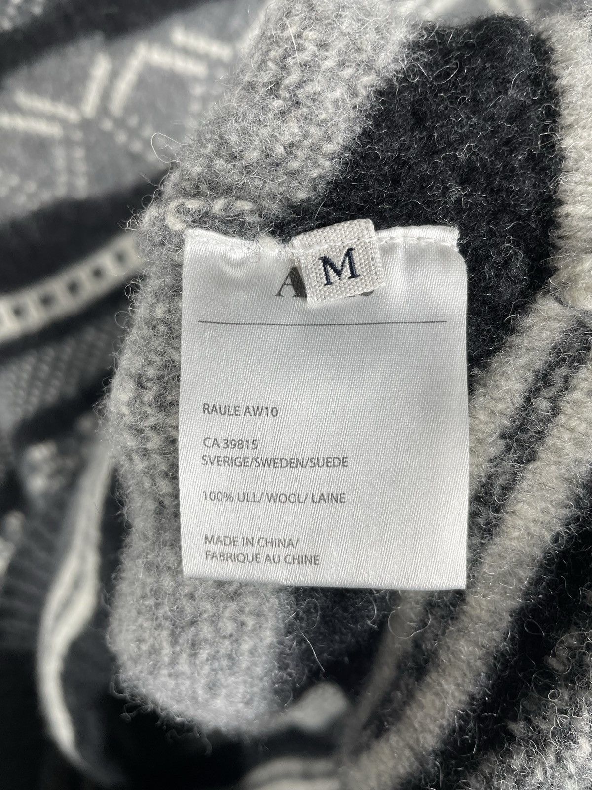Acne Studios × Designer Acne Raule AW10 Pop Classics Crew Neck Wool Sweater Jumper Size US M / EU 48-50 / 2 - 10 Thumbnail