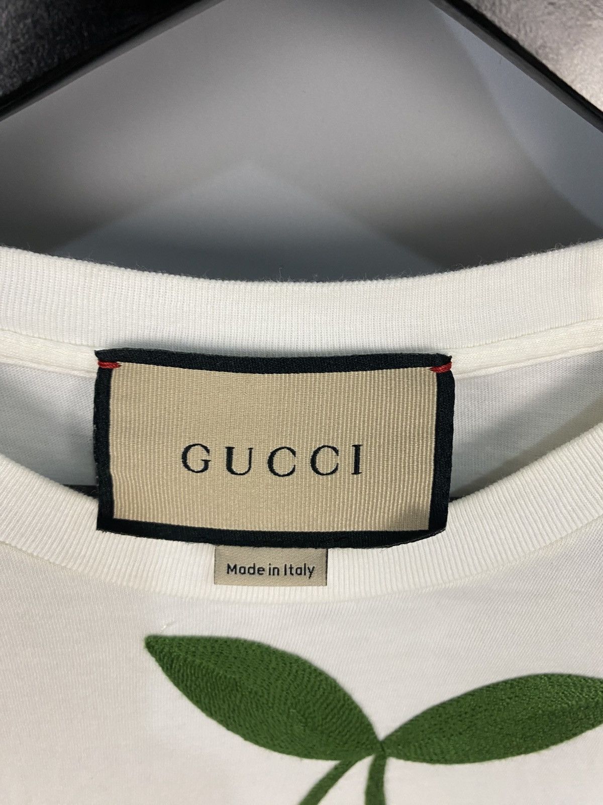 Gucci gucci cherry aplique crop Size S / US 4 / IT 40 - 3 Thumbnail