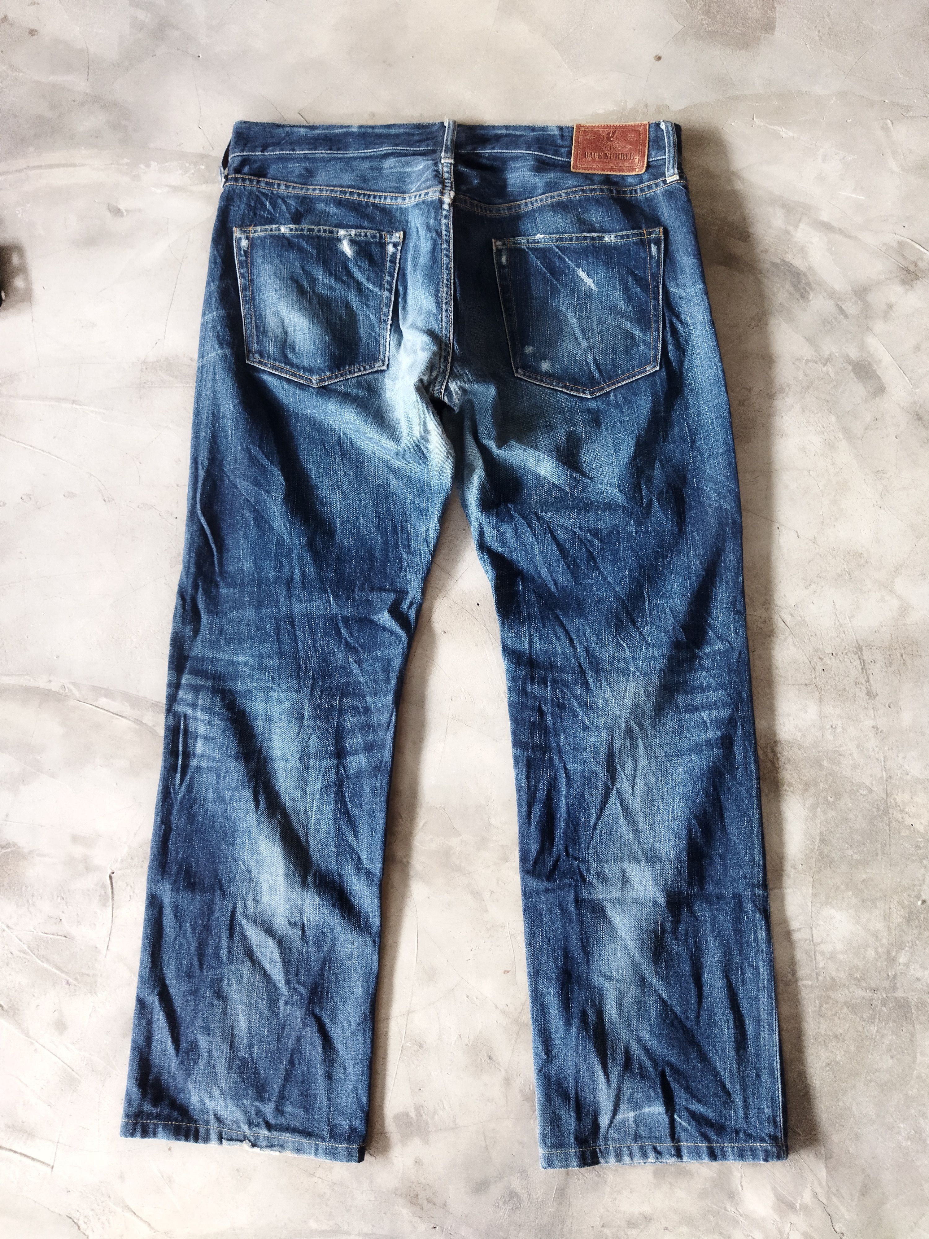 Vintage VINTAGE BACK NUMBER DISTRESSED BLUE JEANS PANTS Size US 36 / EU 52 - 7 Thumbnail