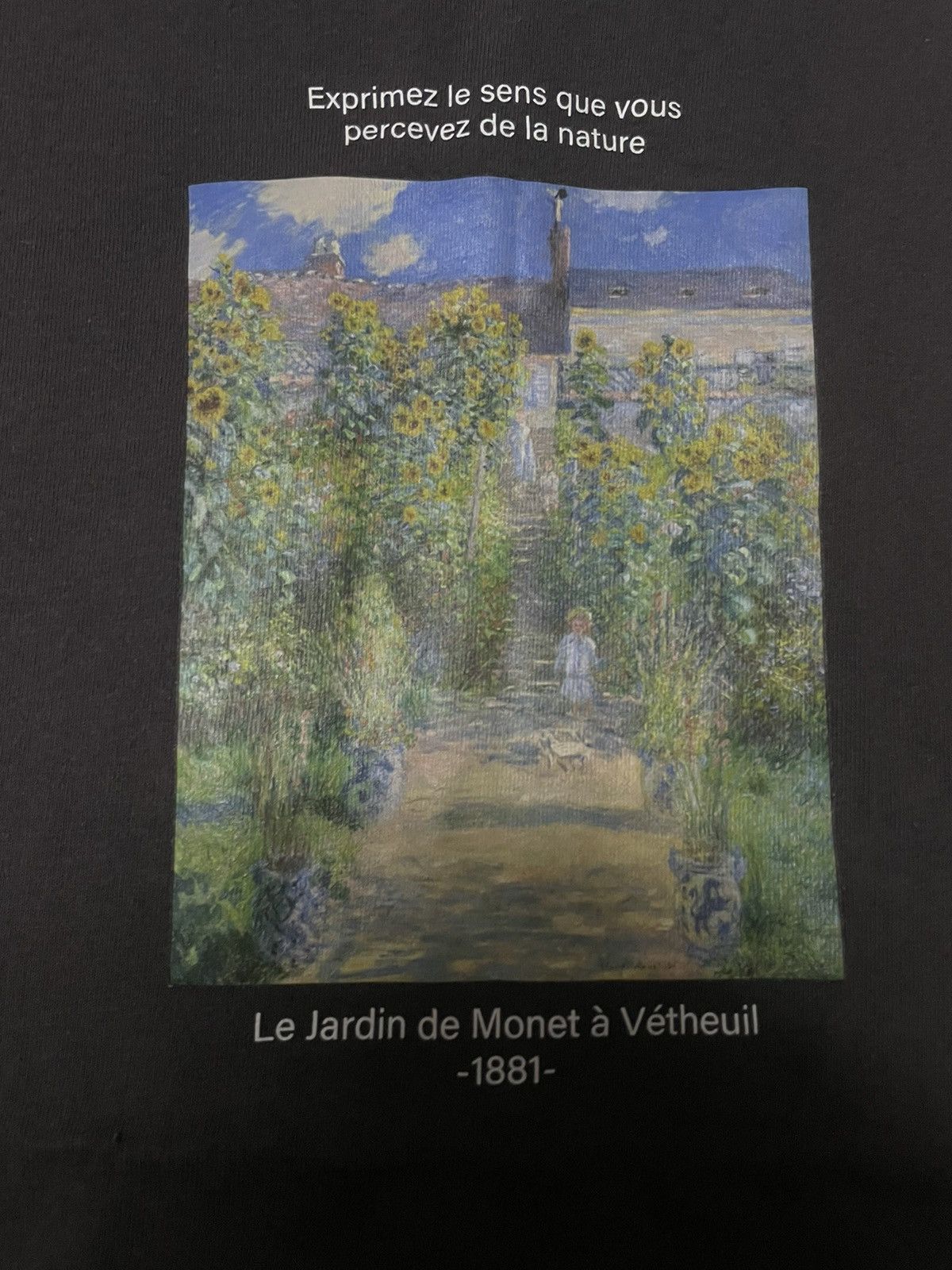 Monet × Vintage Vintage Claude Monet Artists Garden Vetheuil Memorial Tshirt Size US M / EU 48-50 / 2 - 5 Thumbnail