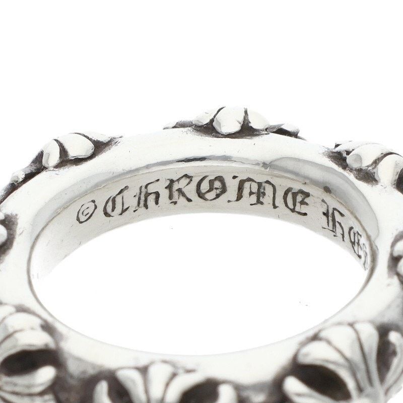 Chrome Hearts Chrome Hearts Cross Band Silver Ring Size ONE SIZE - 3 Thumbnail