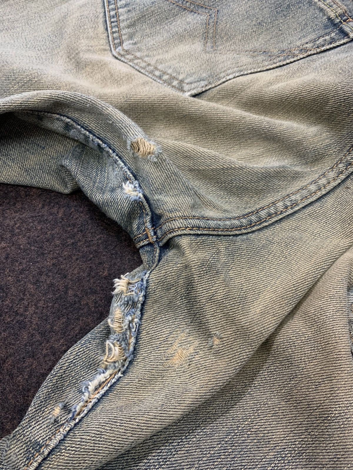 Edwin DISTRESSED EDWIN 443 LIKE IF SIX WASH NINE. Size US 32 / EU 48 - 12 Thumbnail