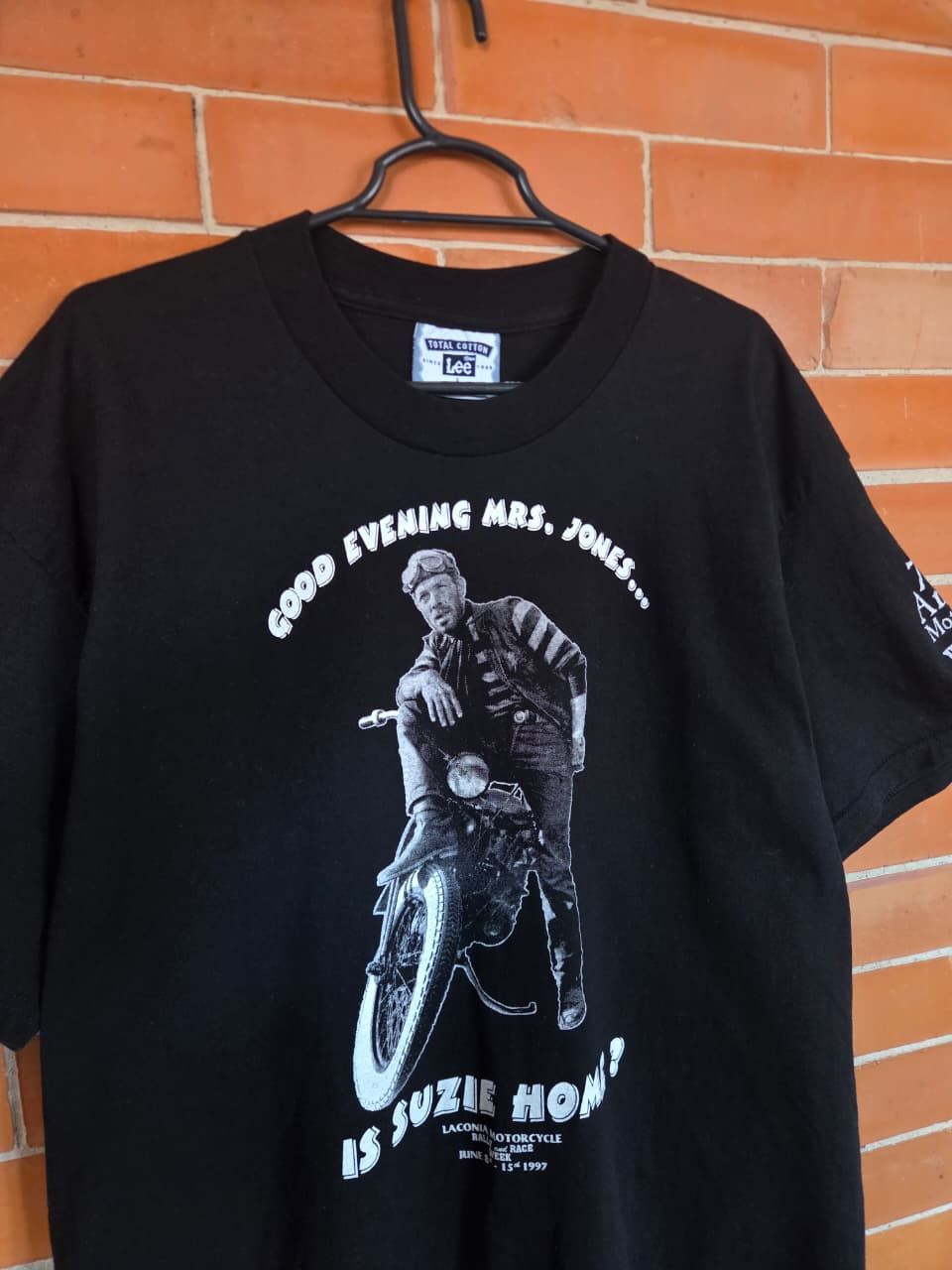 Vintage 1997 Laconia Motocycle Rally Week Size US L / EU 52-54 / 3 - 2 Thumbnail