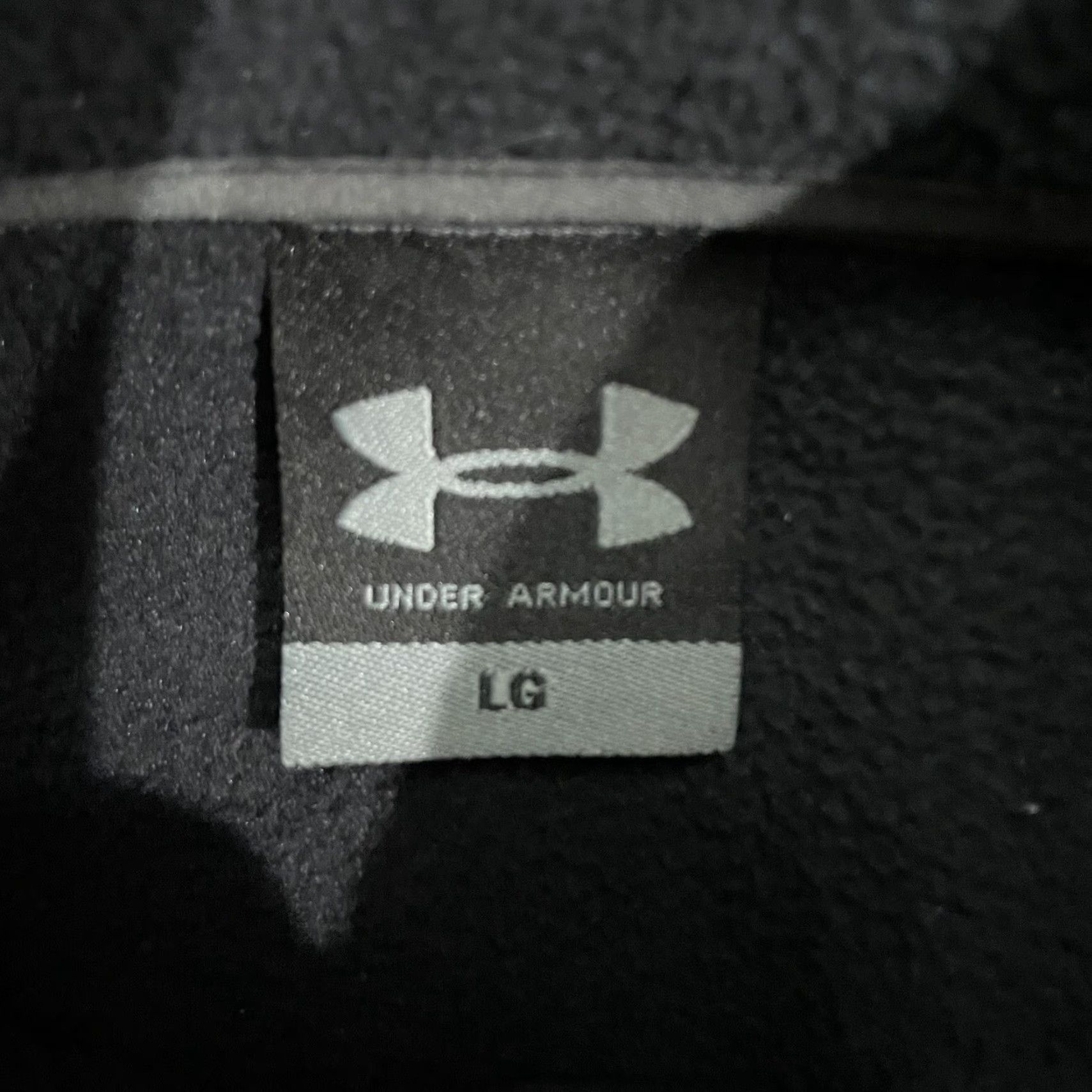 Under Armour Under Armour Pullover Shirt Mens L 100% Polyester Black Zip Half-zip Casual Activewear Size US L / EU 52-54 / 3 - 4 Thumbnail