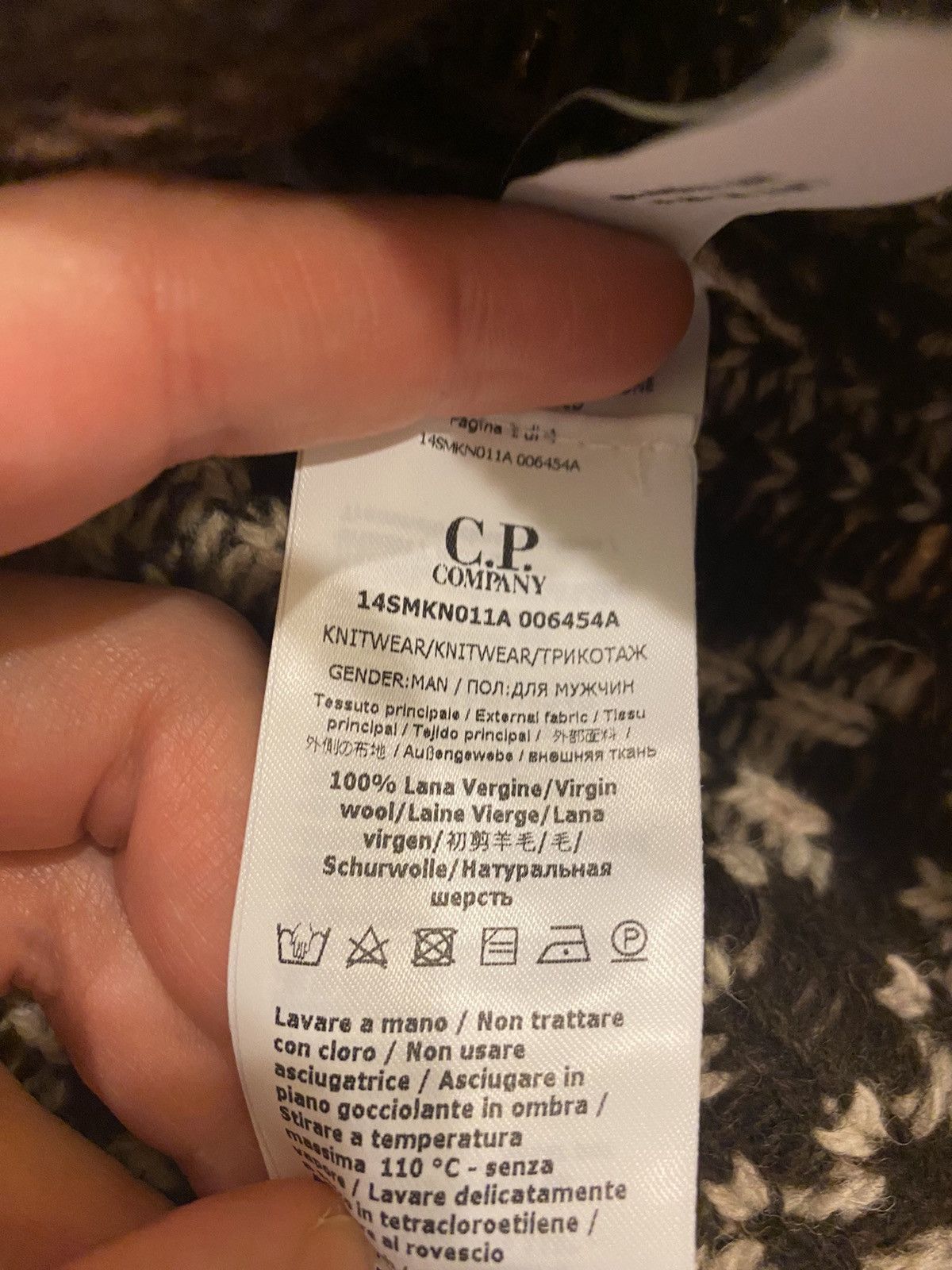 C.P. Company × Palace Palace x C.P. Company Lambswool Knit Sweater Size US M / EU 48-50 / 2 - 6 Thumbnail