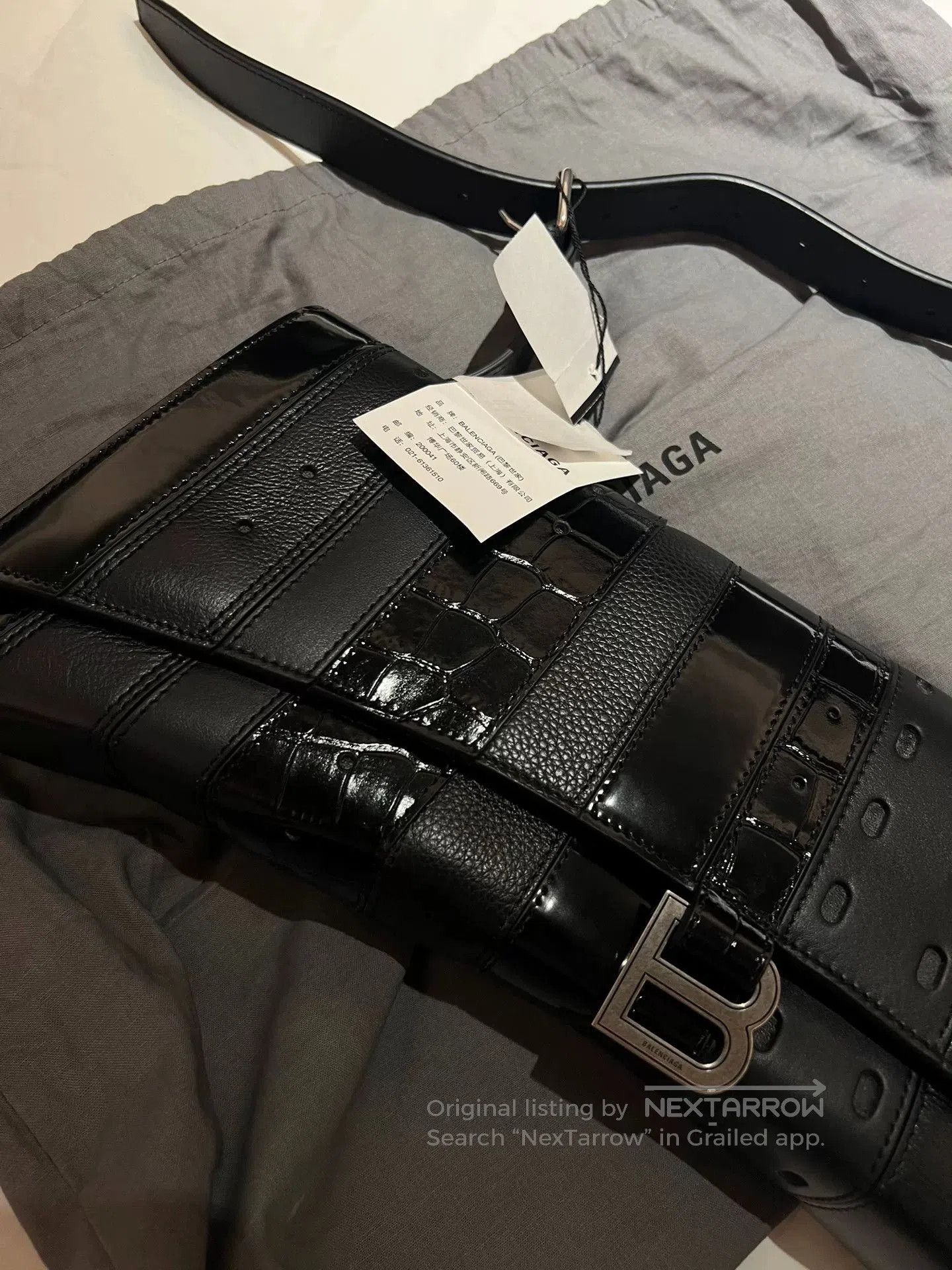 Balenciaga Balenciaga Multibelt Black Baguette Bag. Size ONE SIZE - 6 Thumbnail