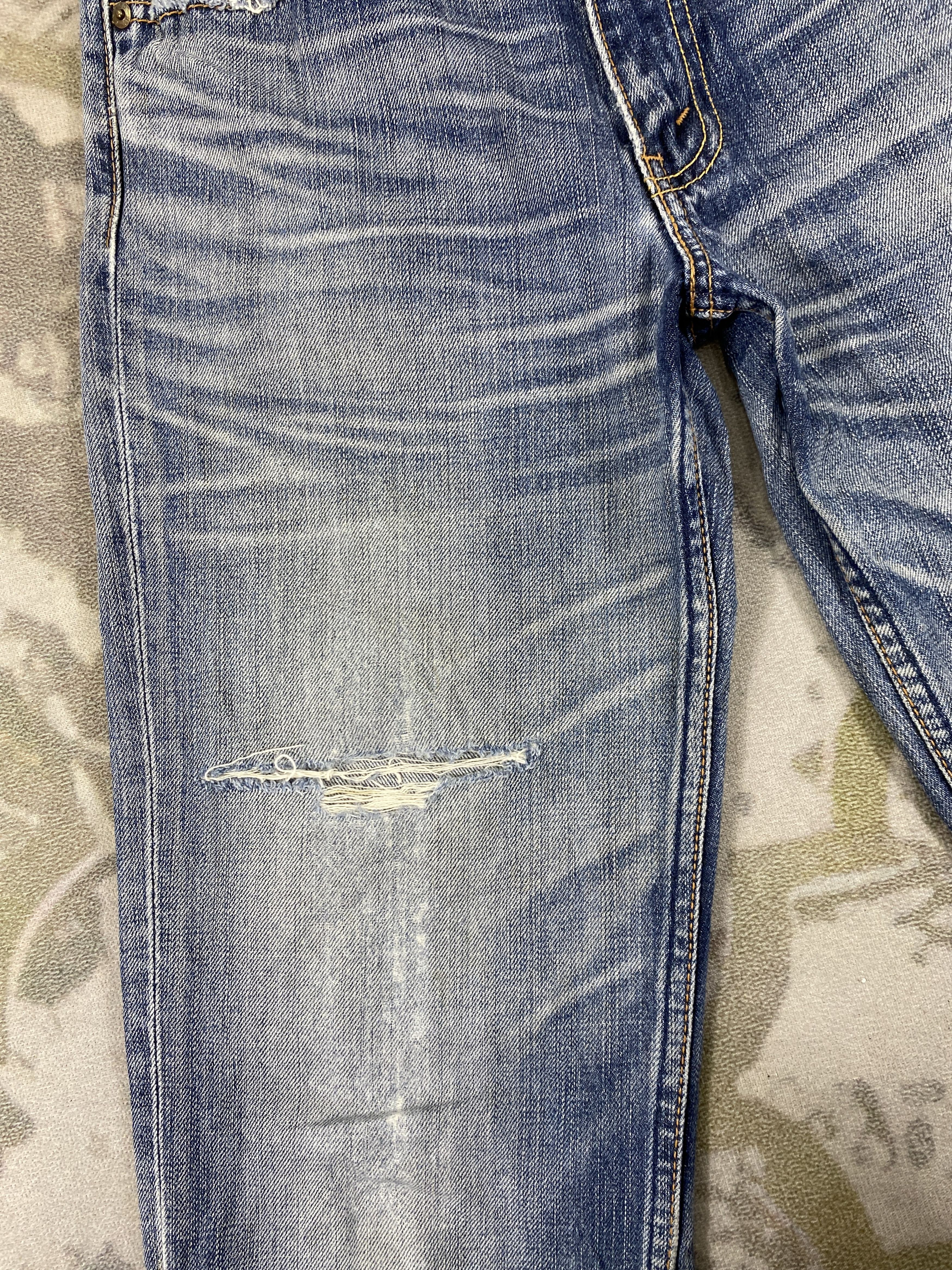 Levi's Distressed Blue Vintage Levi's 702 Jeans 29x32.5- JN3847 Size US 29 - 14 Thumbnail