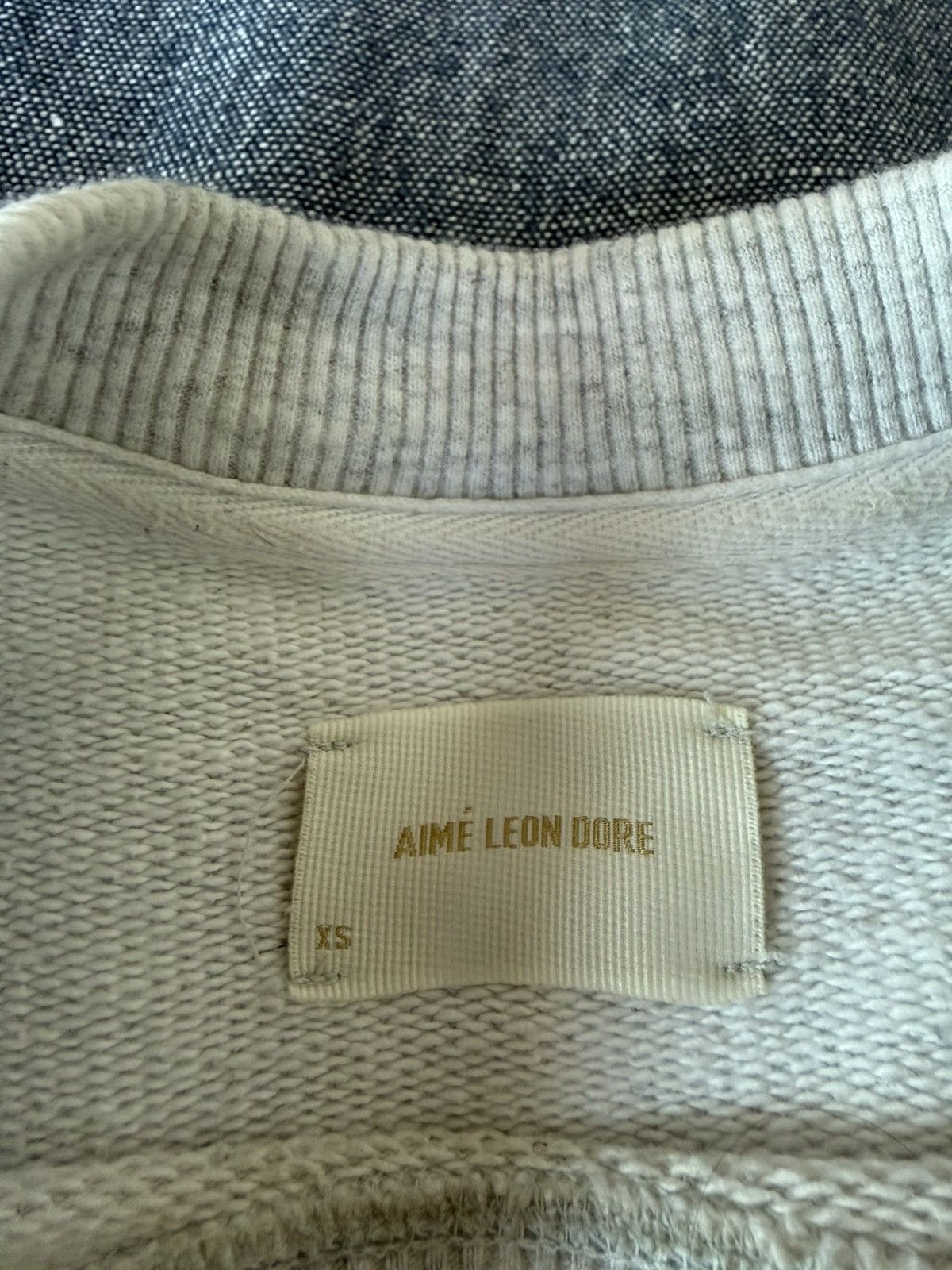 Aime Leon Dore Aime Leon Dore Flock Logo Sweatshirt - XS Size US XS / EU 42 / 0 - 3 Thumbnail
