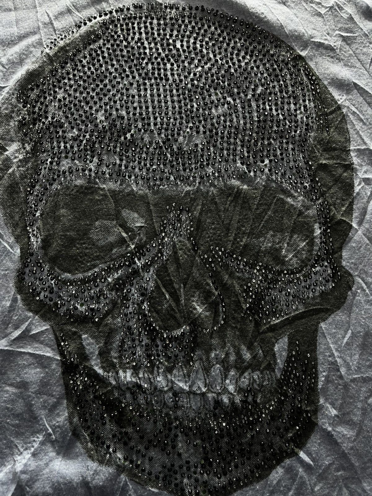 Hysteric Glamour Vintage leshop skull glitter tshirt Size US M / EU 48-50 / 2 - 3 Thumbnail