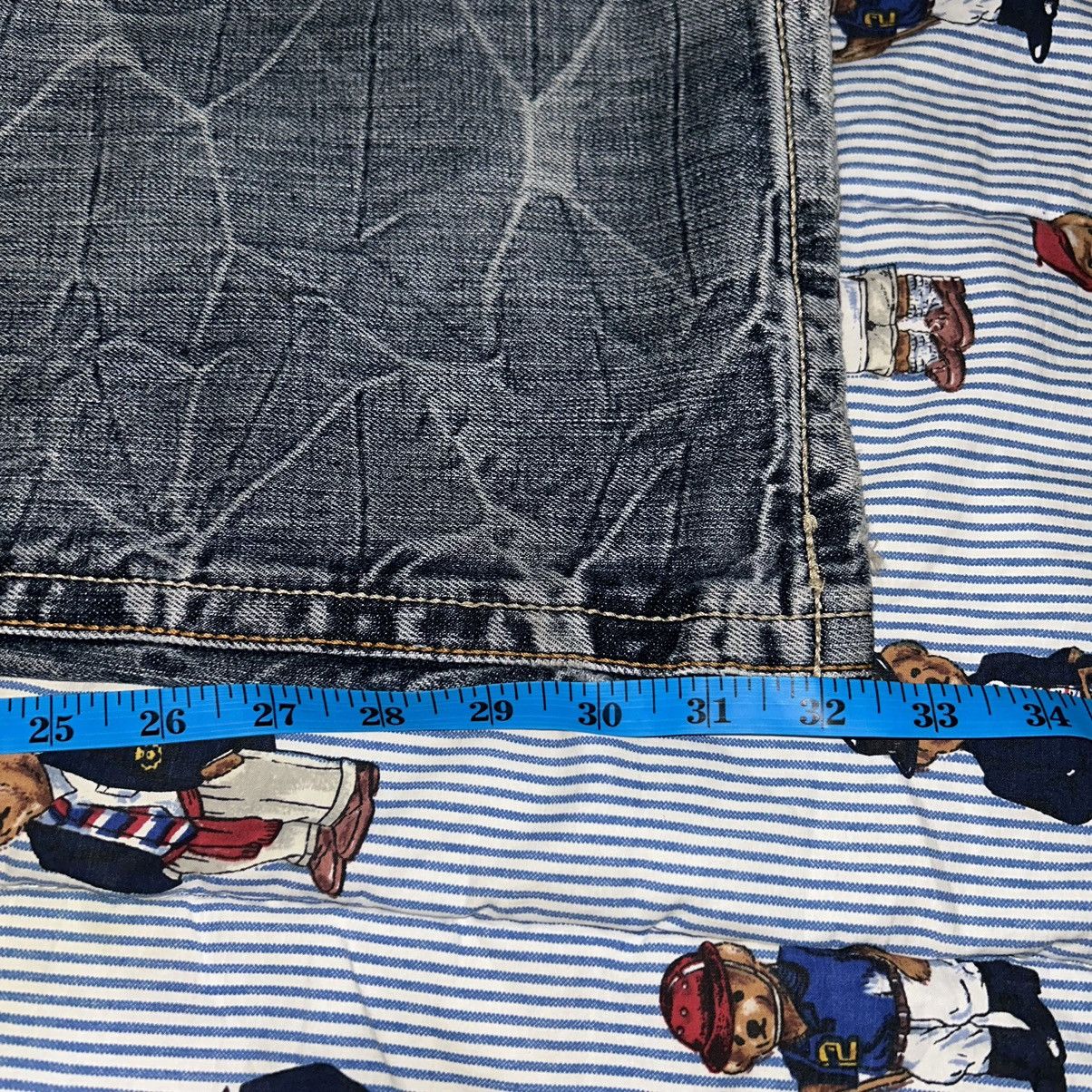 If Six Was Nine Semantic Design Bootcut Jeans Size US 32 / EU 48 - 22 Thumbnail