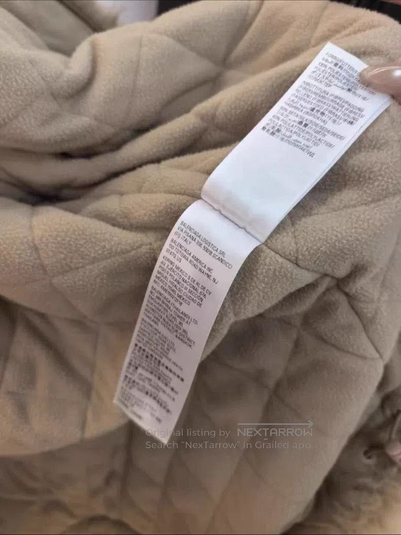 Balenciaga Balenciaga Beige faux fur coat Size 4XL / US 24-26 - 7 Thumbnail