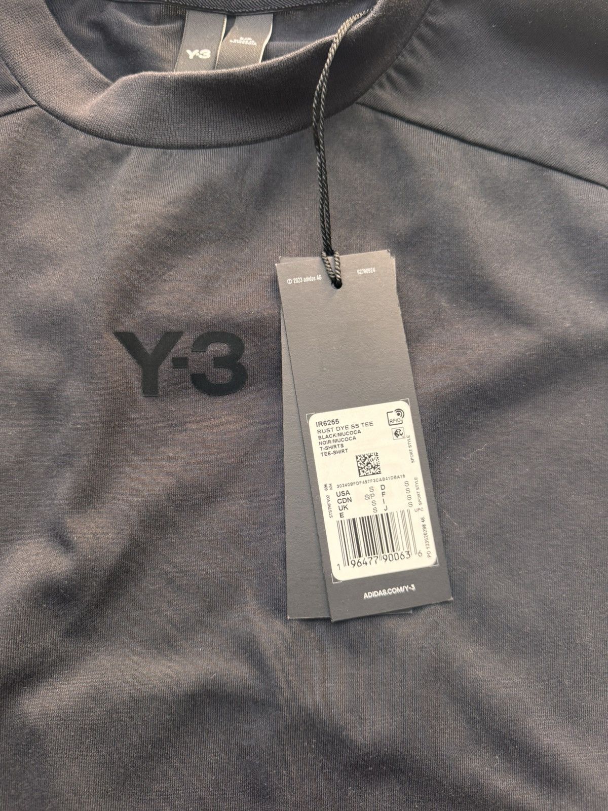 Adidas × Y-3 Adidas Y-3 Rust Dye Short Sleeve Tee Size US S / EU 44-46 / 1 - 4 Thumbnail