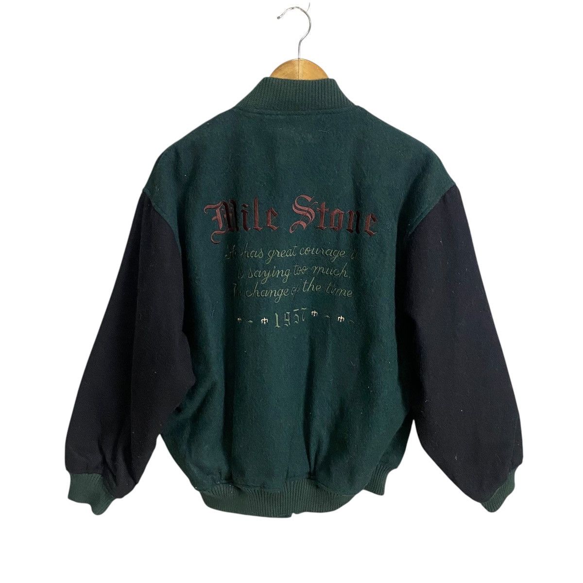 Milestone × Vintage Milestone varsity wool jacket Size US L / EU 52-54 / 3 - 4 Thumbnail
